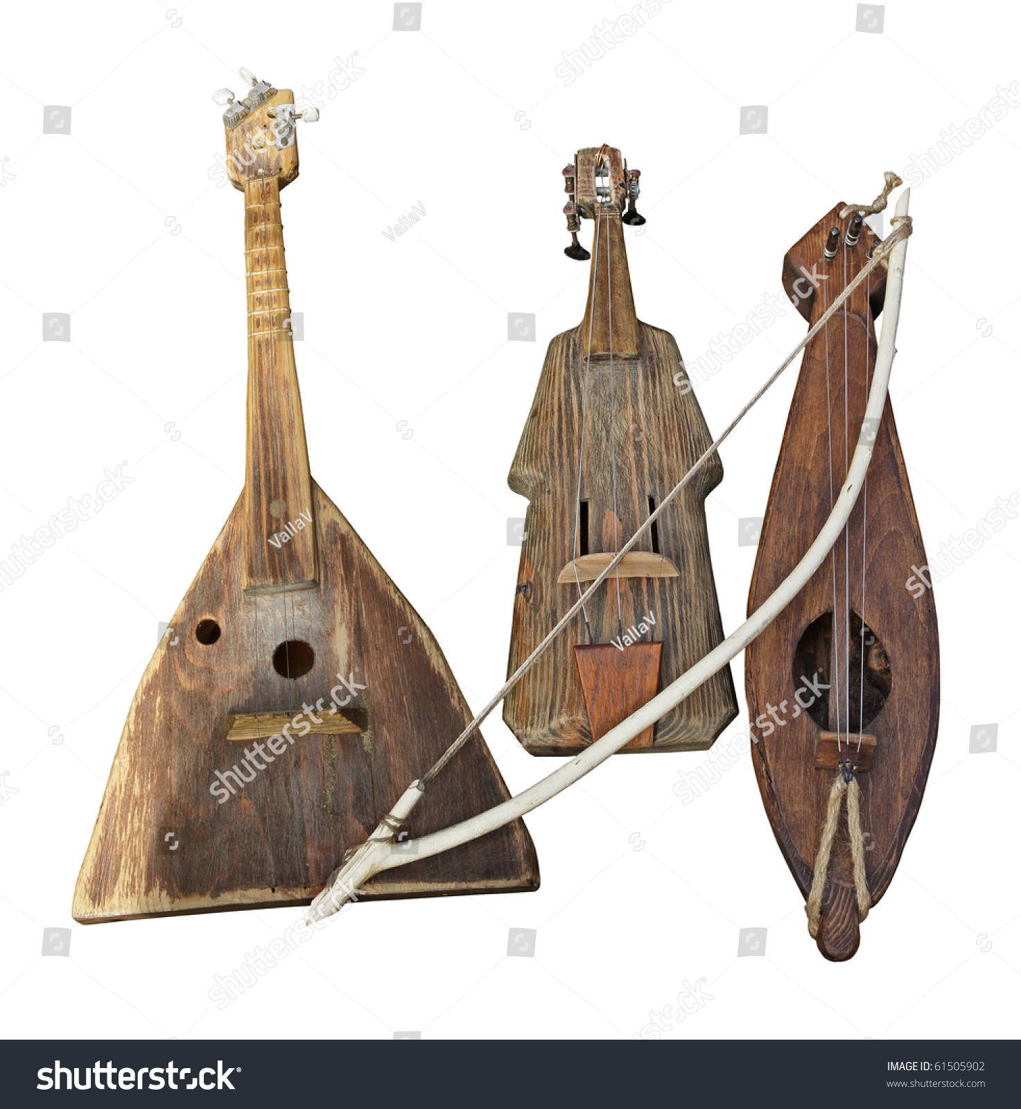 Old Musical Instruments Stock Photo 61505902 - Shutterstock