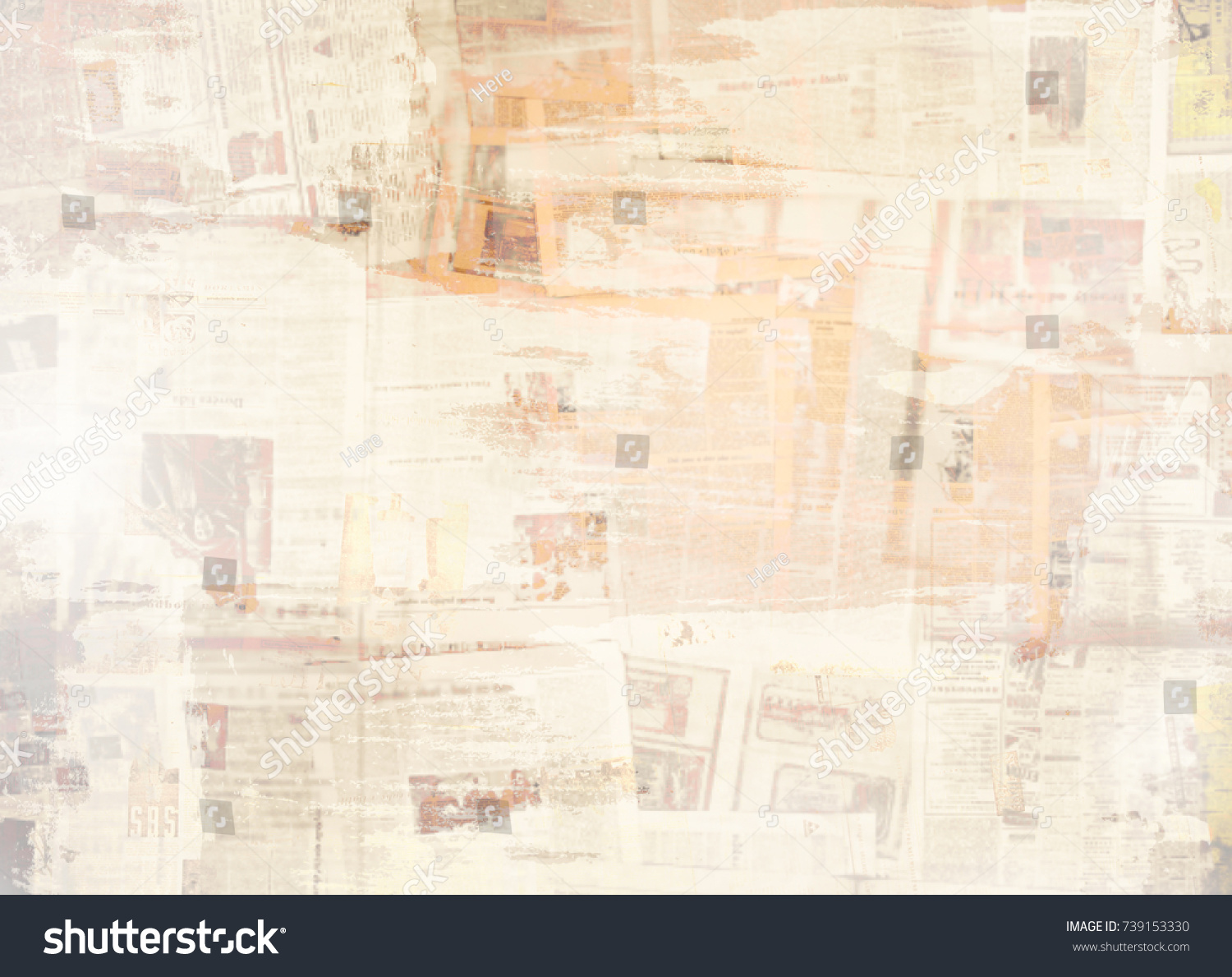 Old Newspaper Background Stock Photo 739153330 | Shutterstock