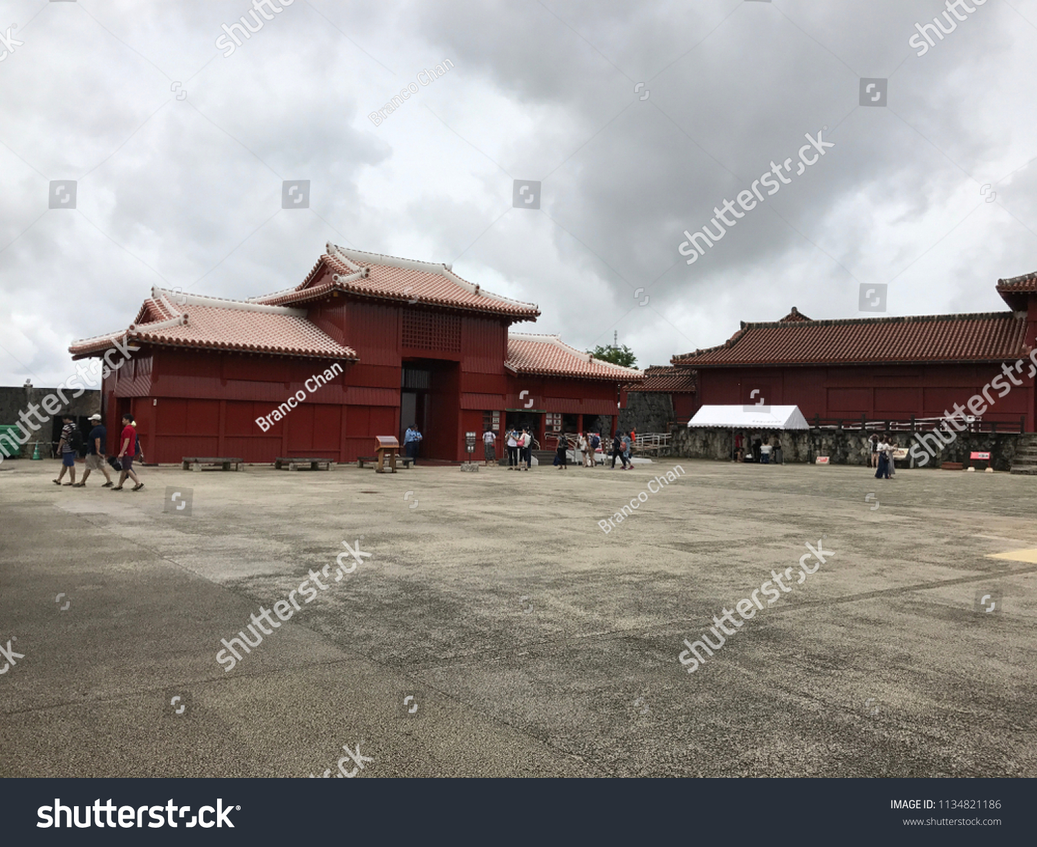 Old Palace Naha Okinawa Japan Called Stock Photo Edit Now