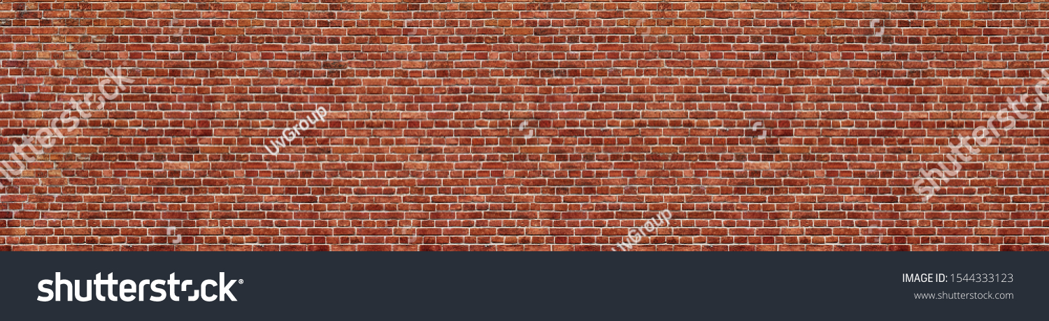 Custom design old red brick wall wallpaper 