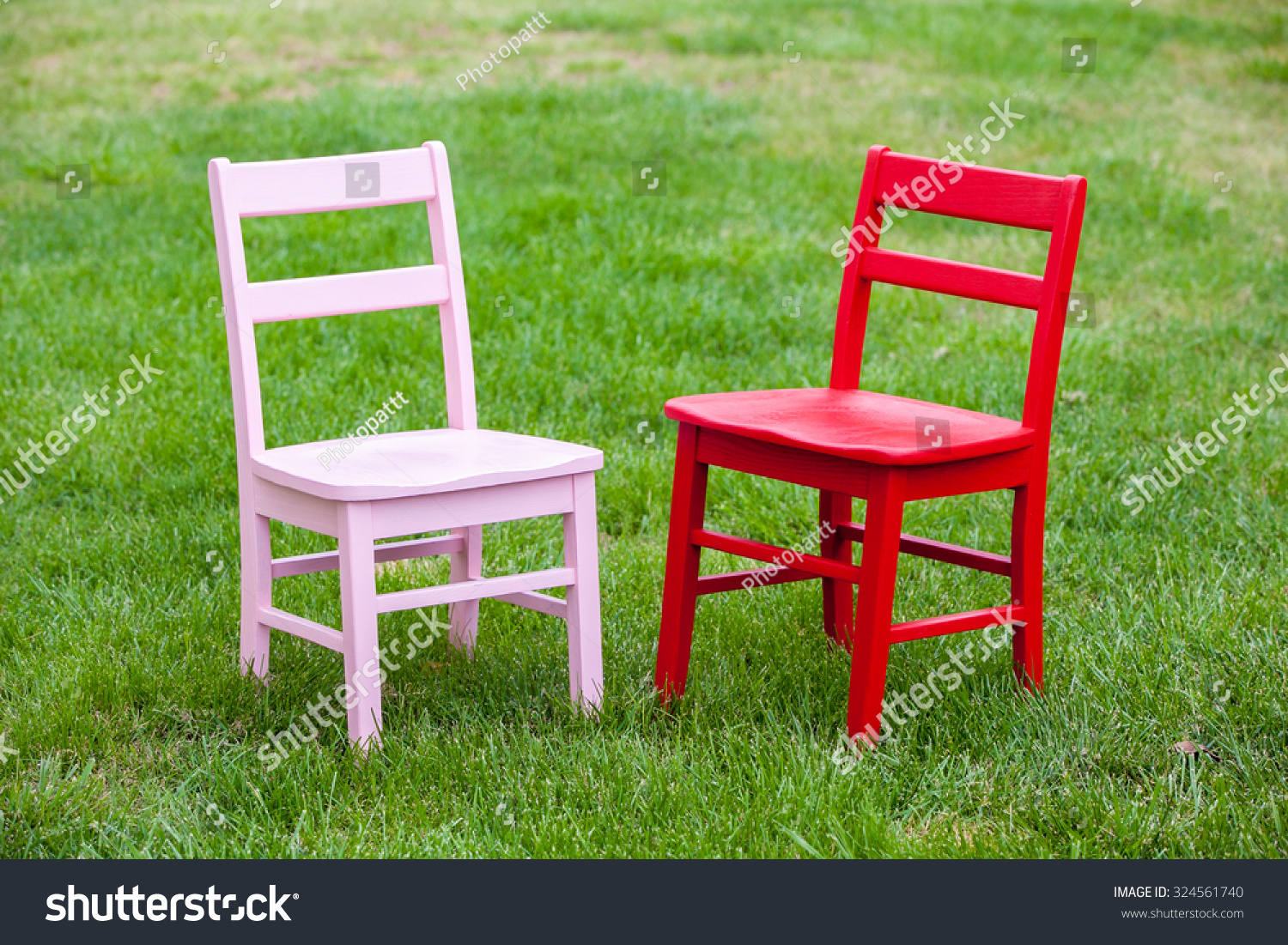 Old School Chairs Royalty Free Stock Image