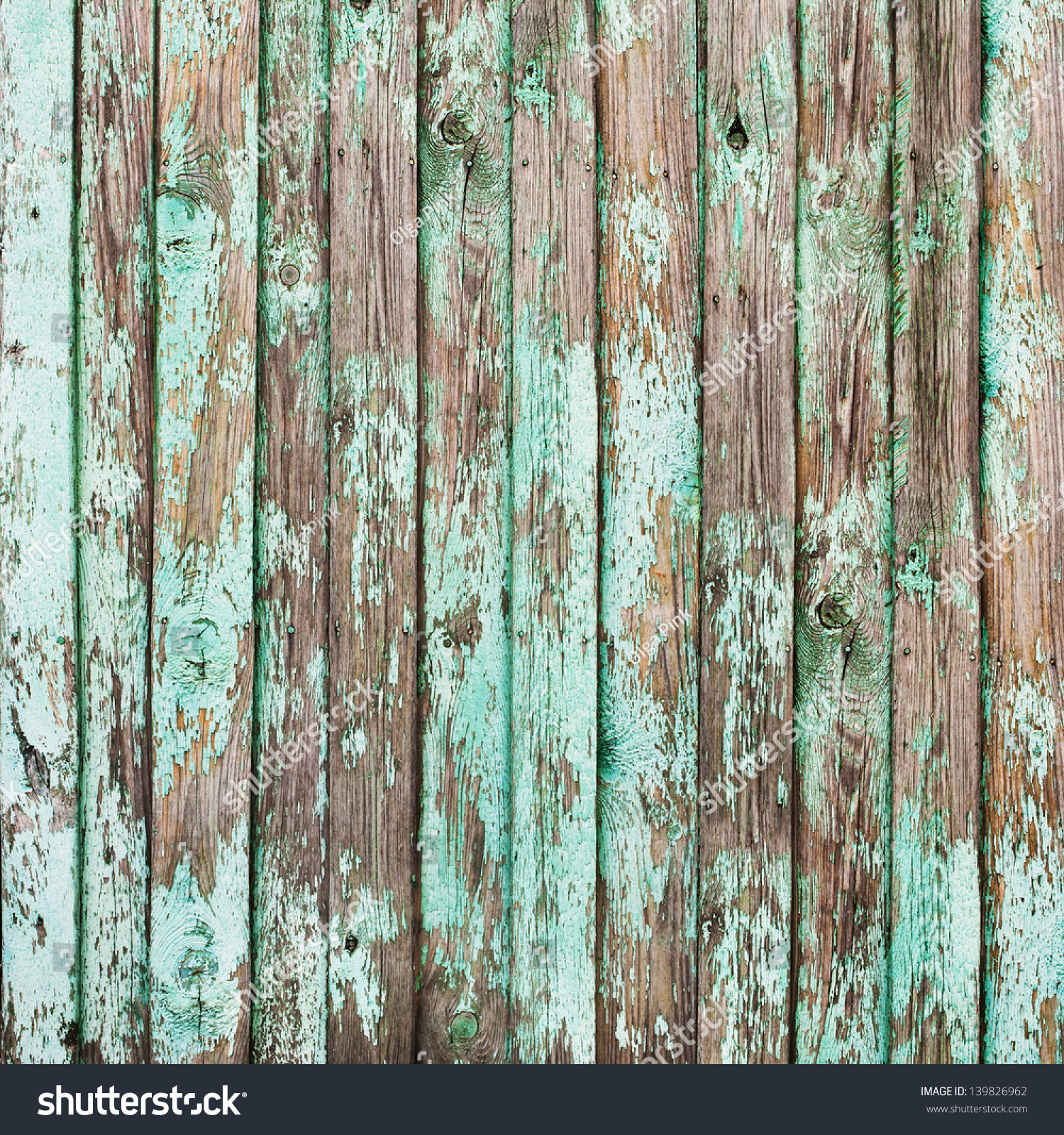 Old Shabby Wooden Planks Cracked Color Stock Photo Edit Now 139826962