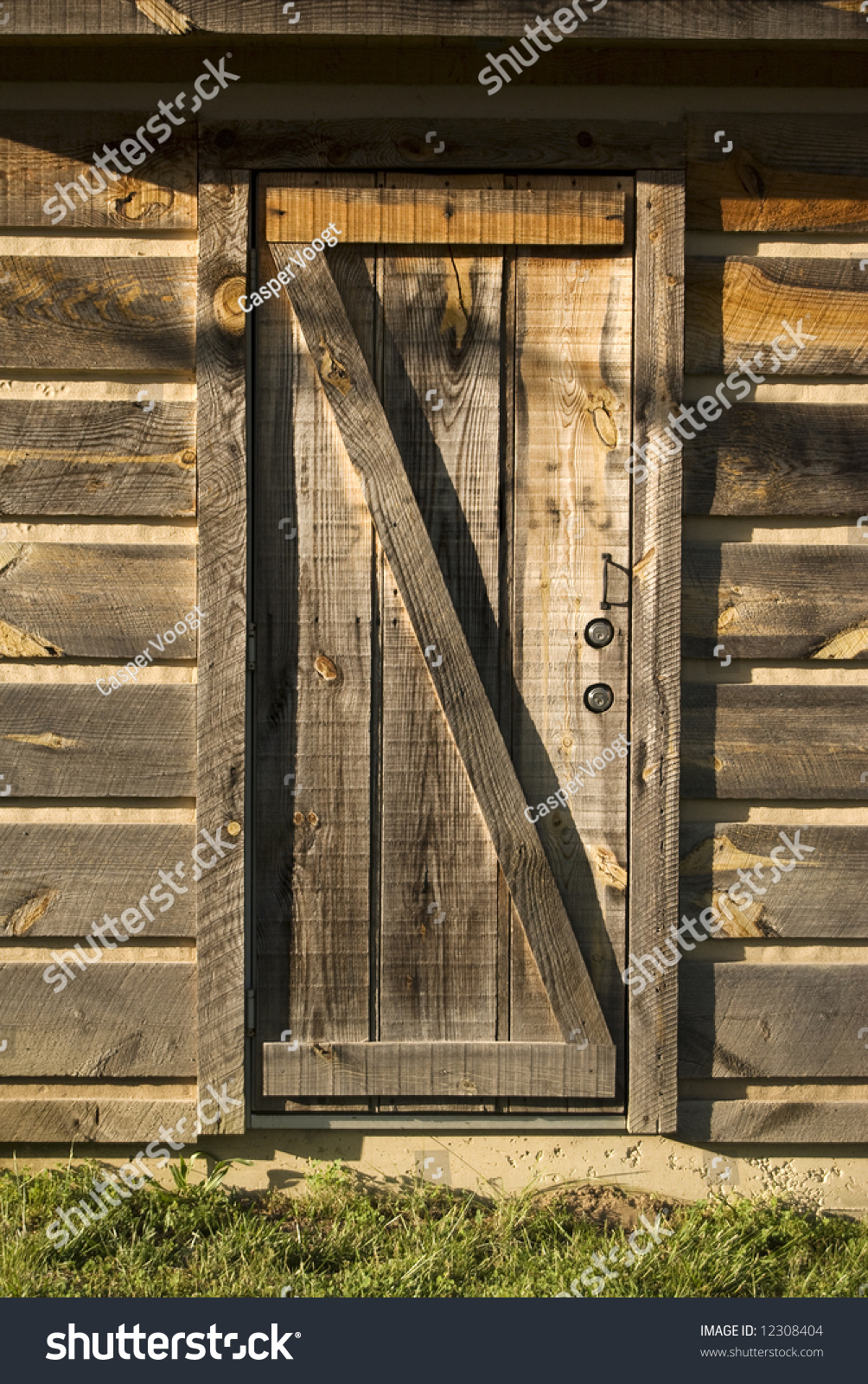 z door brace wooden Door Old Stock Z Photo Shack 12308404 Brace Shaped