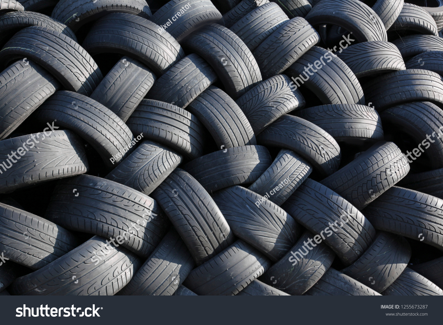 Old Tire Pile Recycling Stock Photo Shutterstock