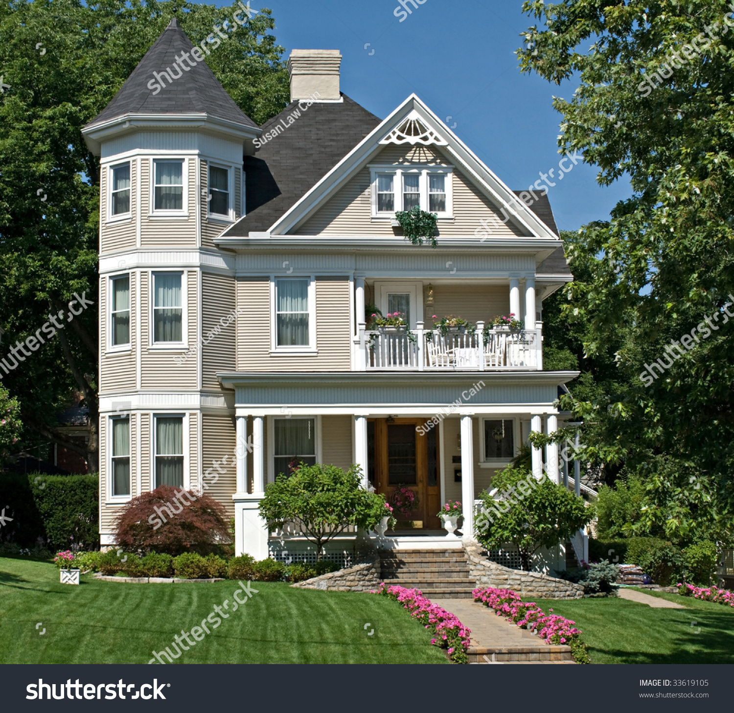 Old Victorian House Stock Photo 33619105 Shutterstock   Stock Photo Old Victorian House 33619105 