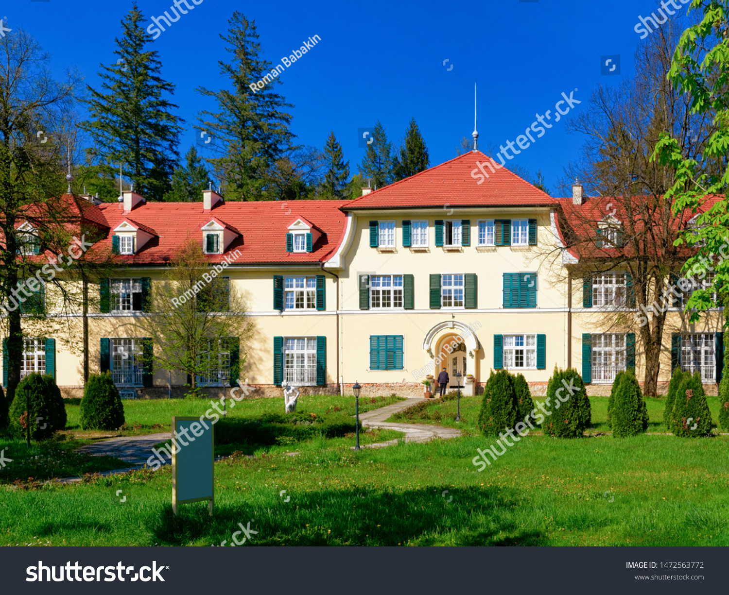 Old Villa Garden Rogaska Slatina Slovenia Stock Photo Edit Now