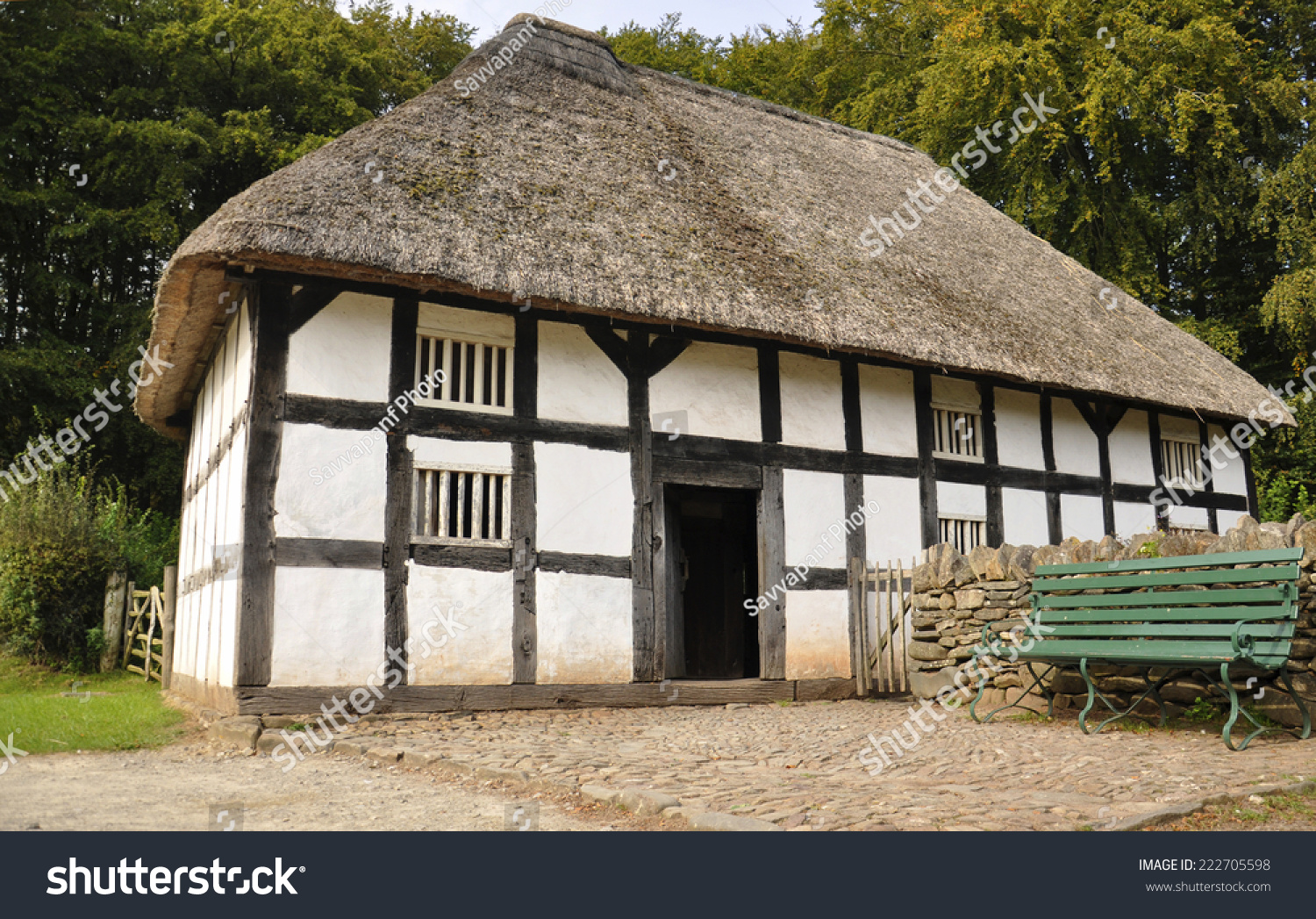 Old Welsh Architecture - England. Stock Photo 222705598 : Shutterstock