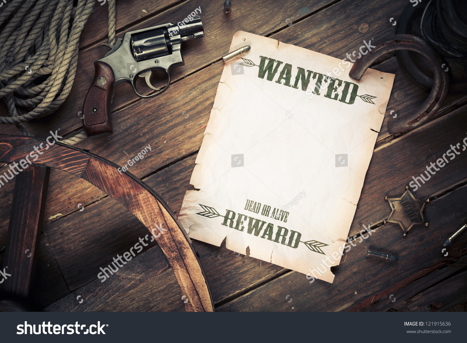 Old Western Background Wanted Poster Stock Photo 121915636 - Shutterstock