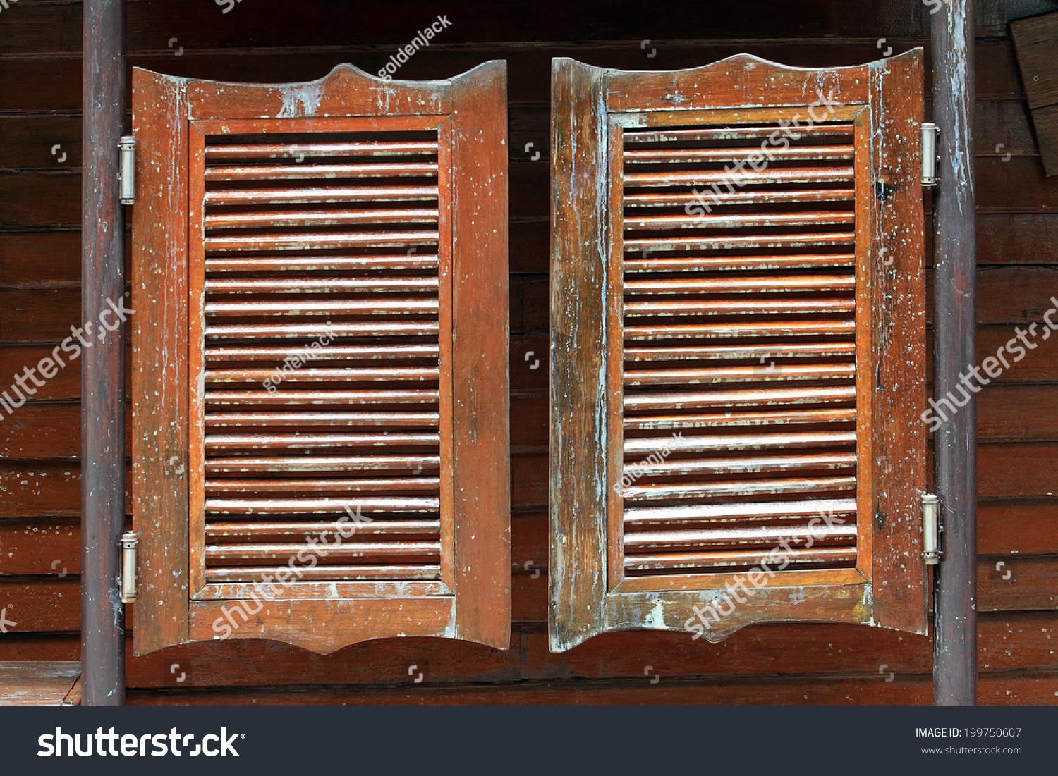 Old Western Swinging Saloon Doors Stock Photo 199750607 : Shutterstock