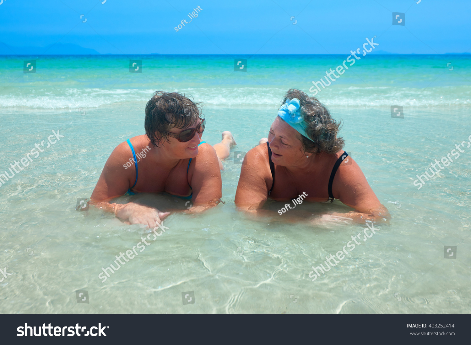 old people bathing suits