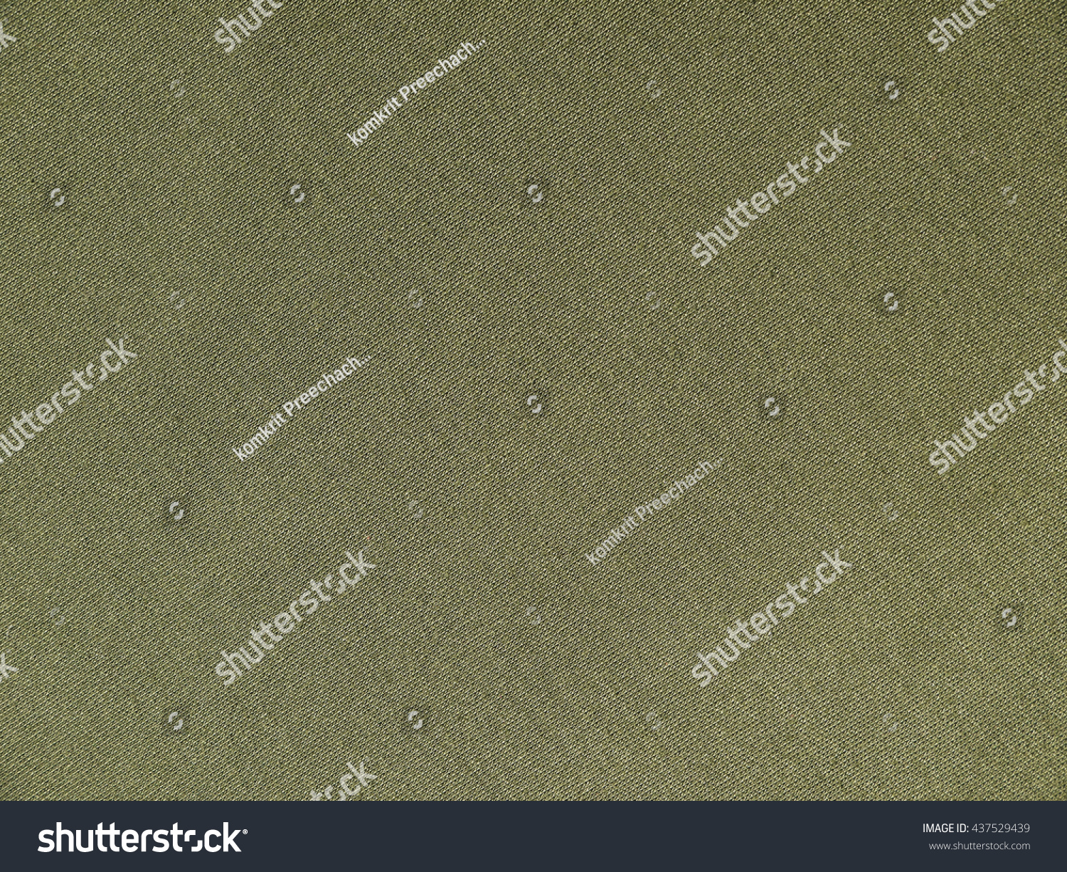 Olive Green Fabric Cloth Texture Stock Photo 437529439 ...