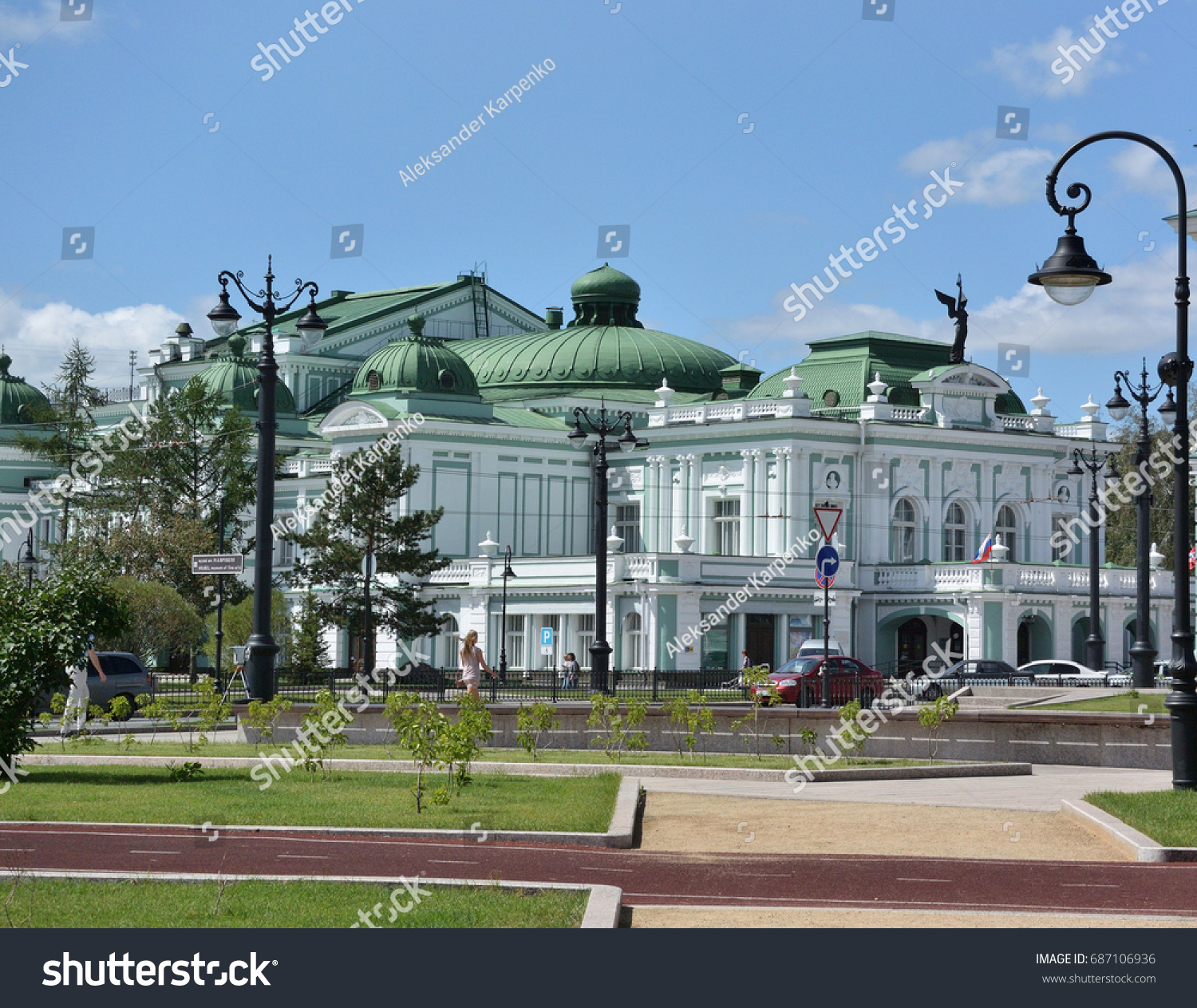 Dzerzhinsky in Omsk Dzerzhinsky in Omsk
