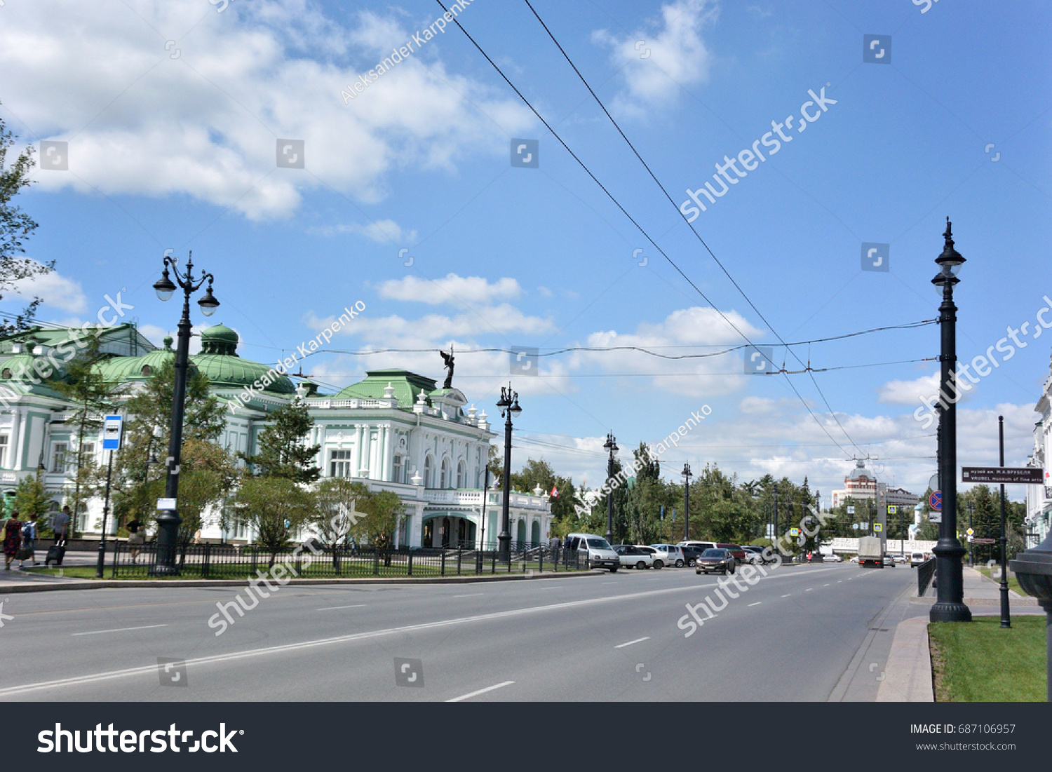 Dzerzhinsky in Omsk Dzerzhinsky in Omsk