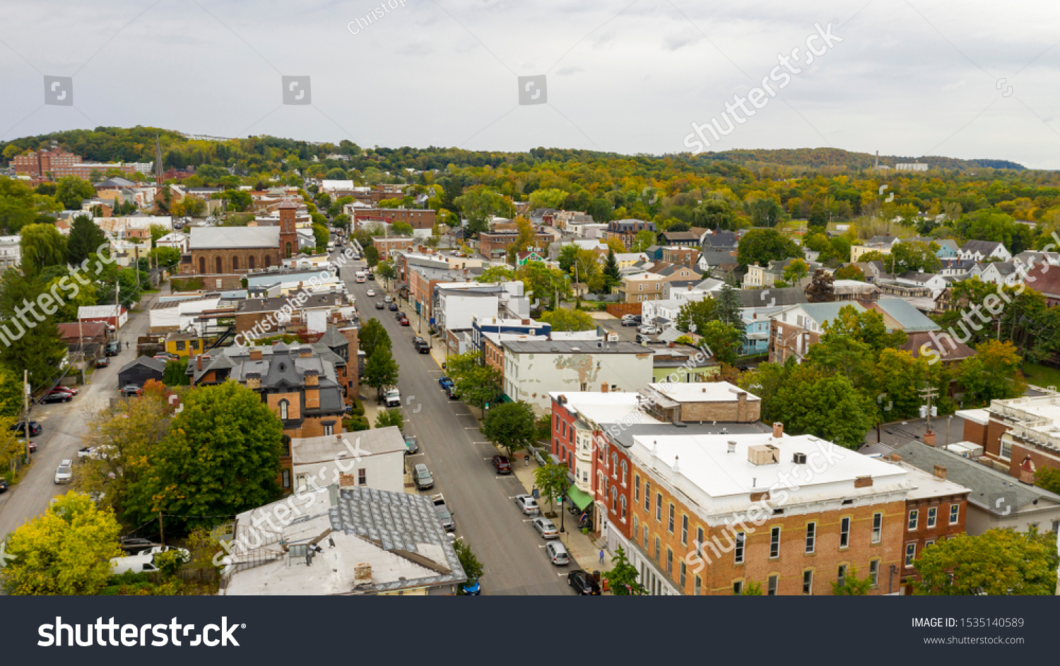 On West Border Columbia County Hudson Stock Photo (Edit Now) 1535140589