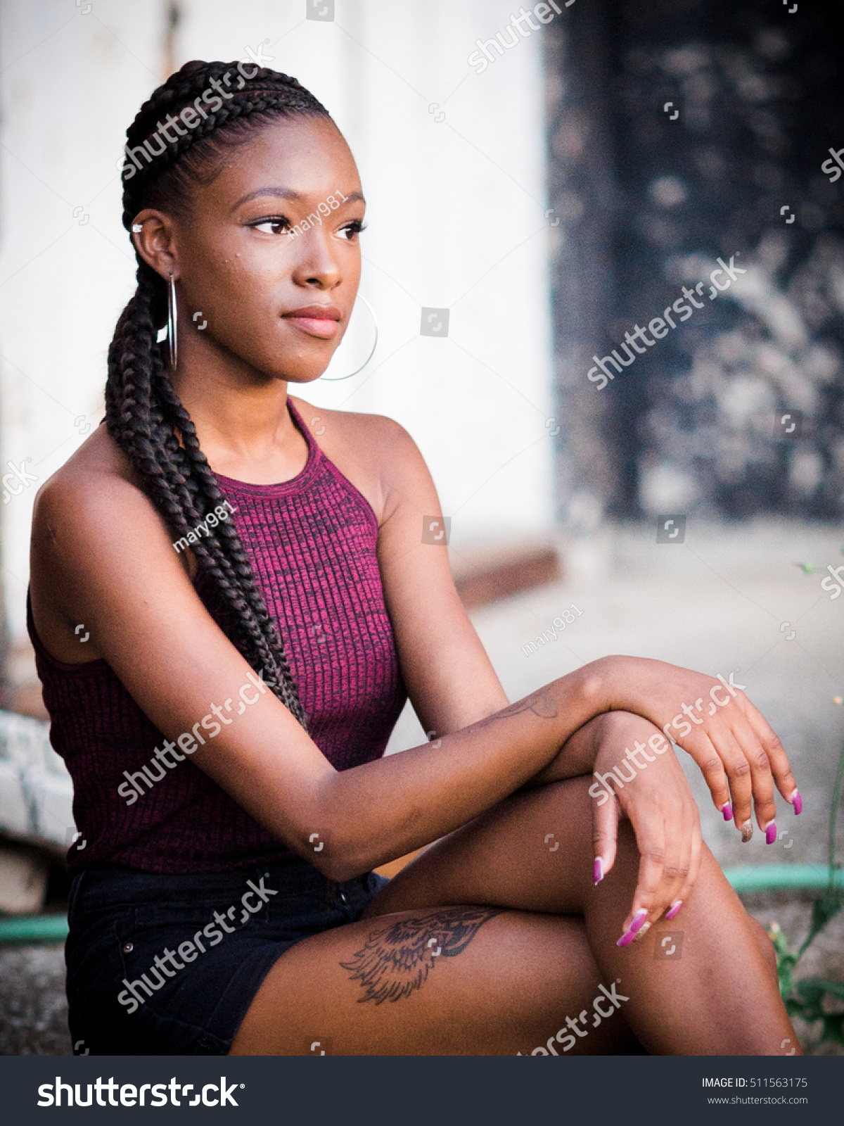 Picture Of Black Teen Model