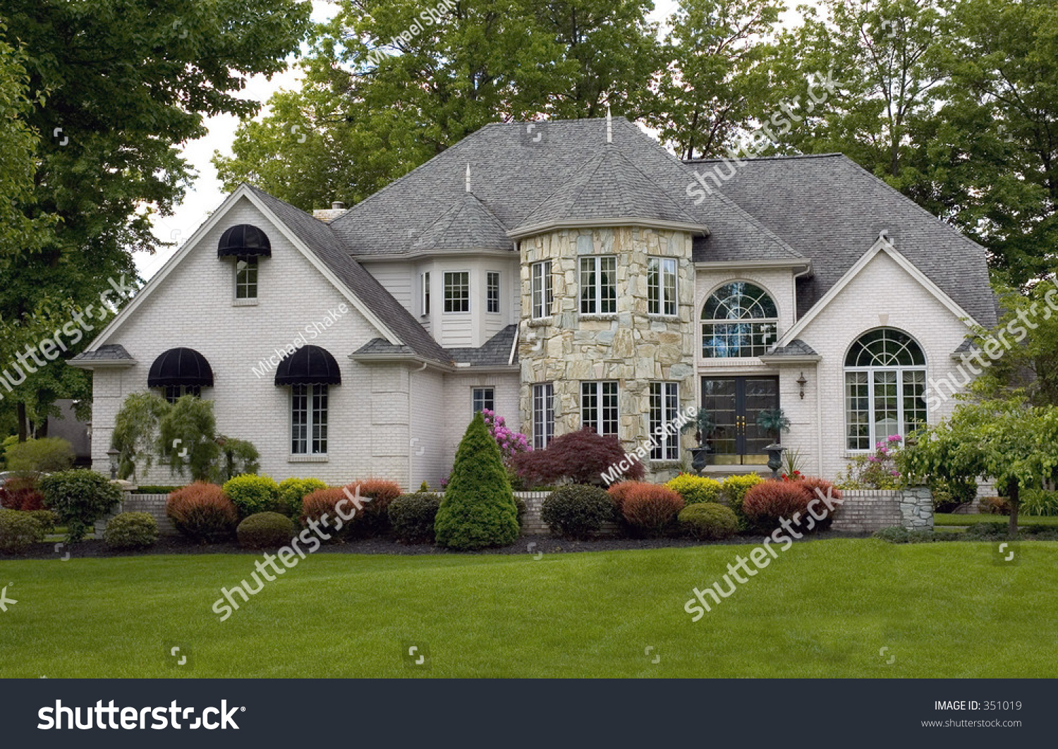 One He Most Beautiful House Have Buildings Landmarks Stock Image