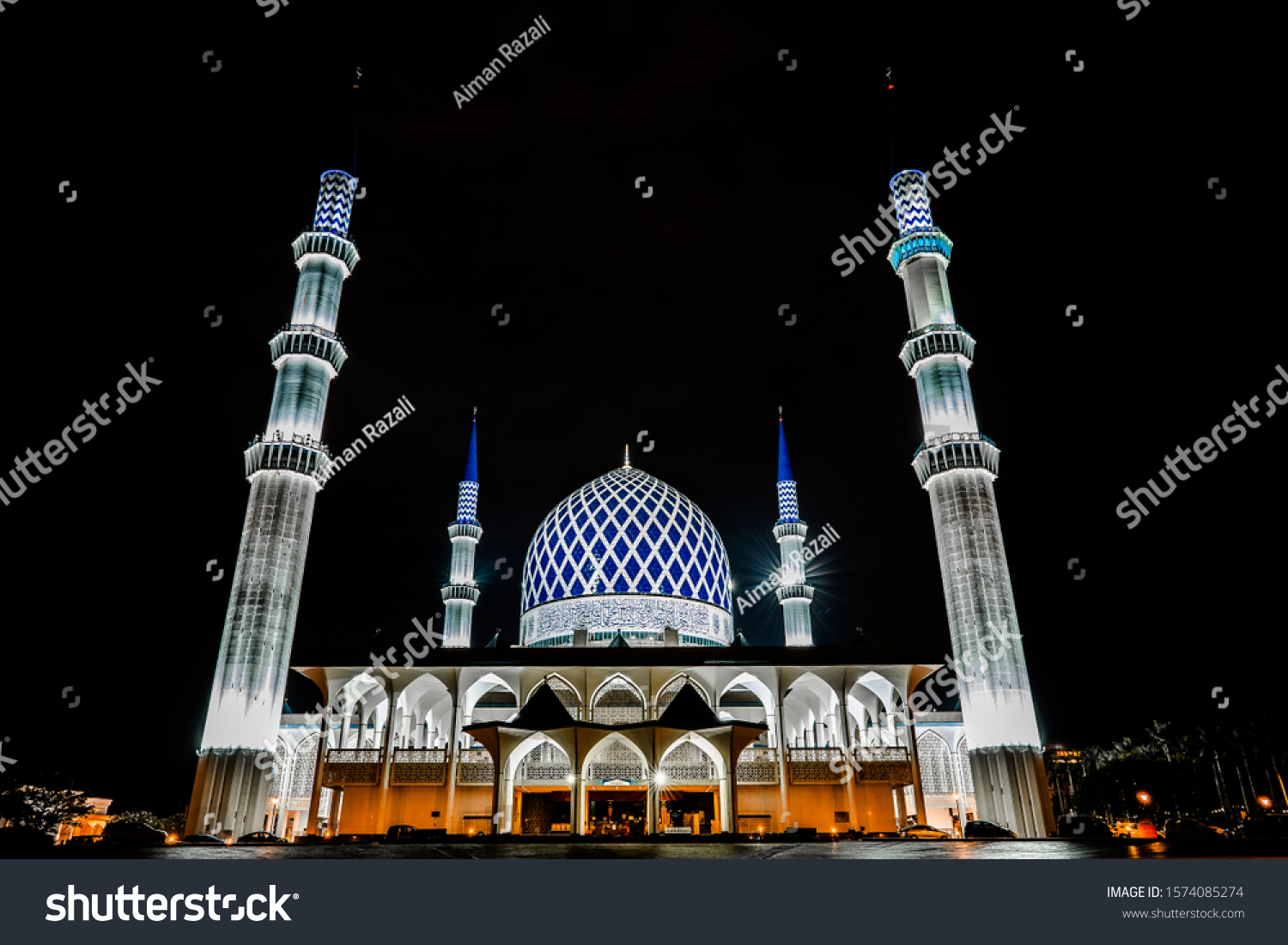 Bukit Jelutong Mosque Before Zohor Azan Stock Photo 1574140195 Shutterstock