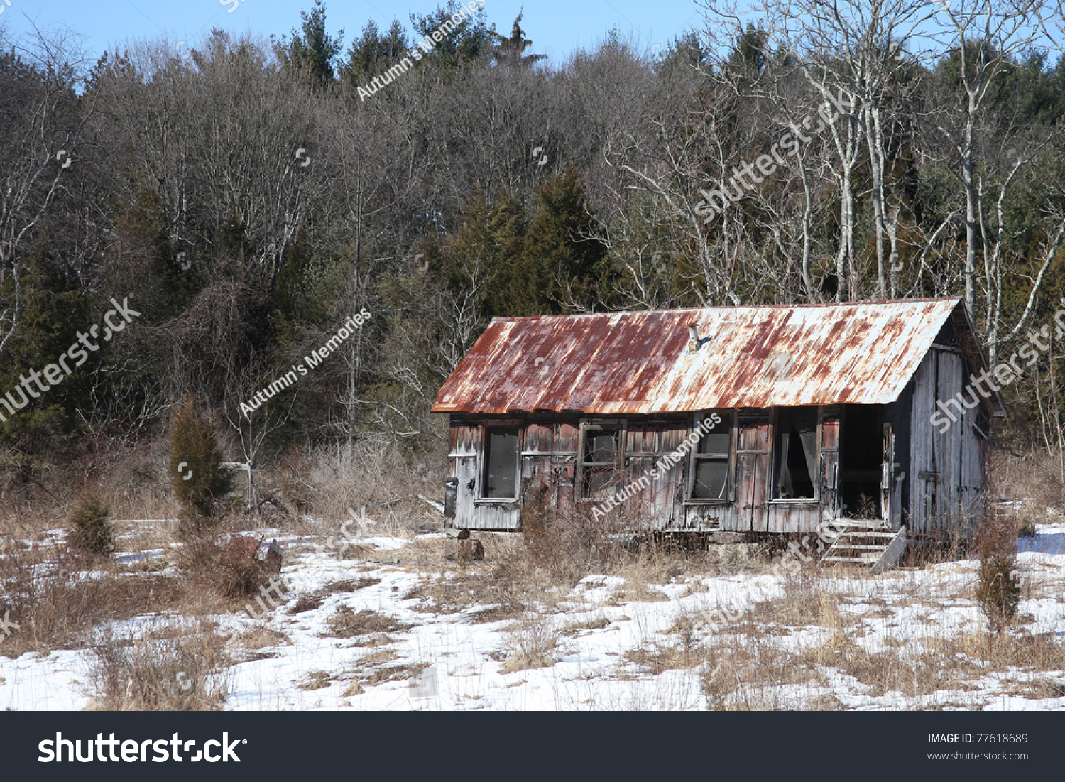 One Of The Many Abandoned Buildings Found In Delaware Water Gap ...