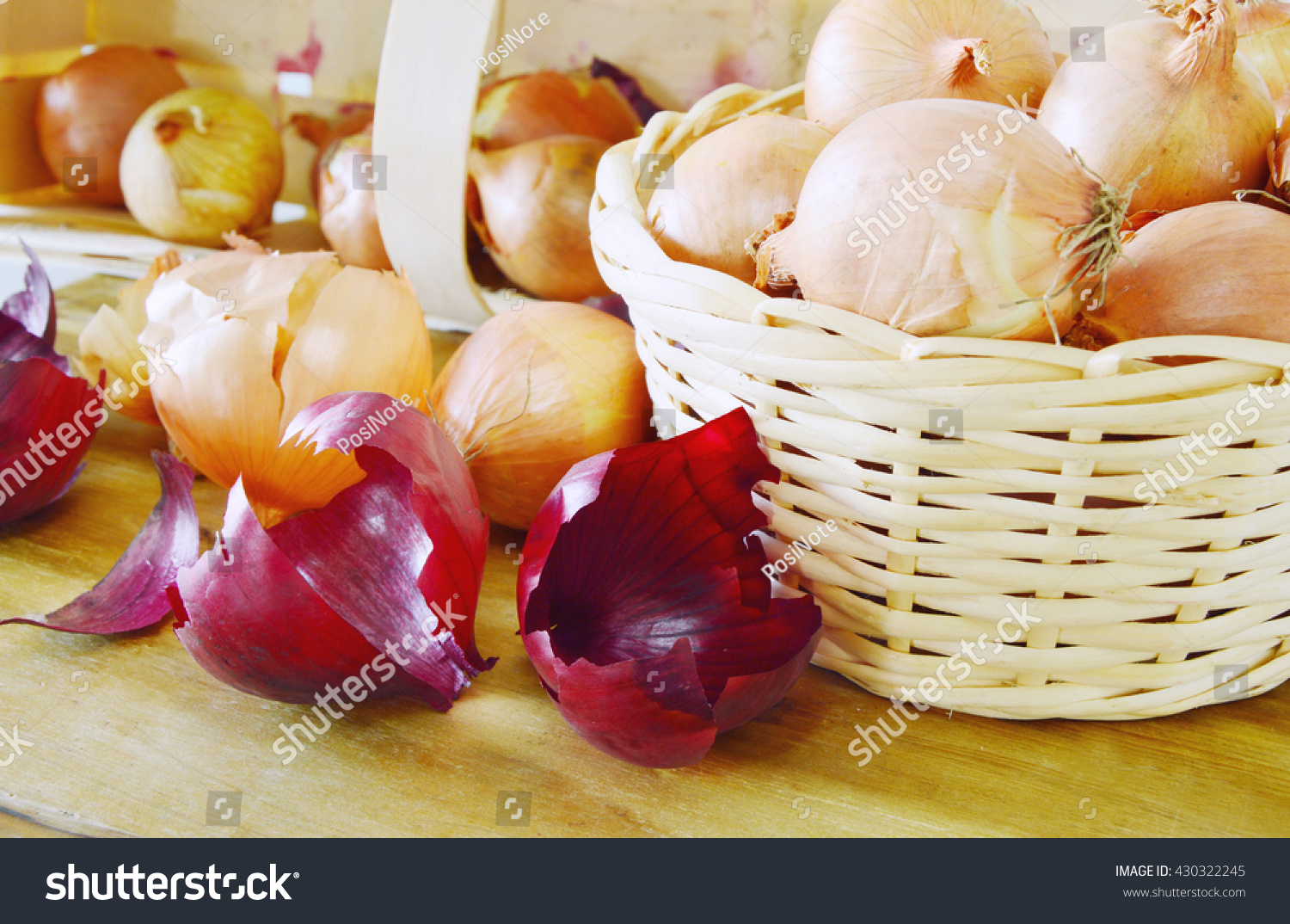 Onion Peels Effective Ingredient Hair Growth Stock Photo Edit Now