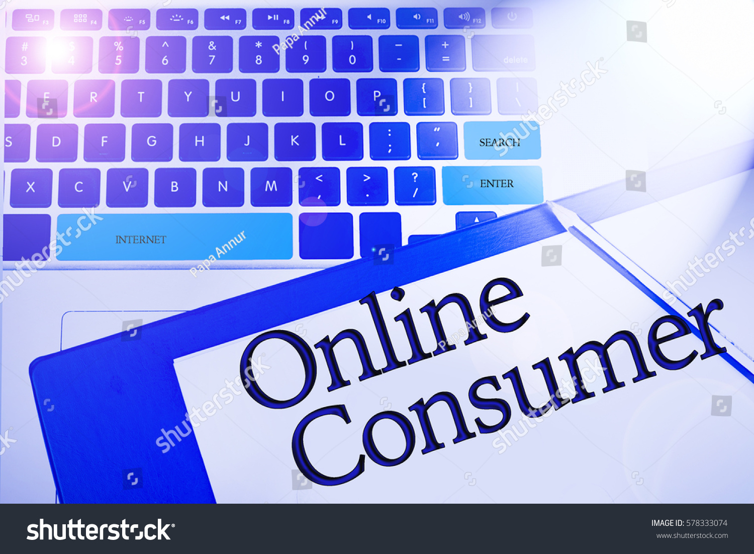 Online Consumer Word Business Concepts Technology Stock Photo 578333074 ...