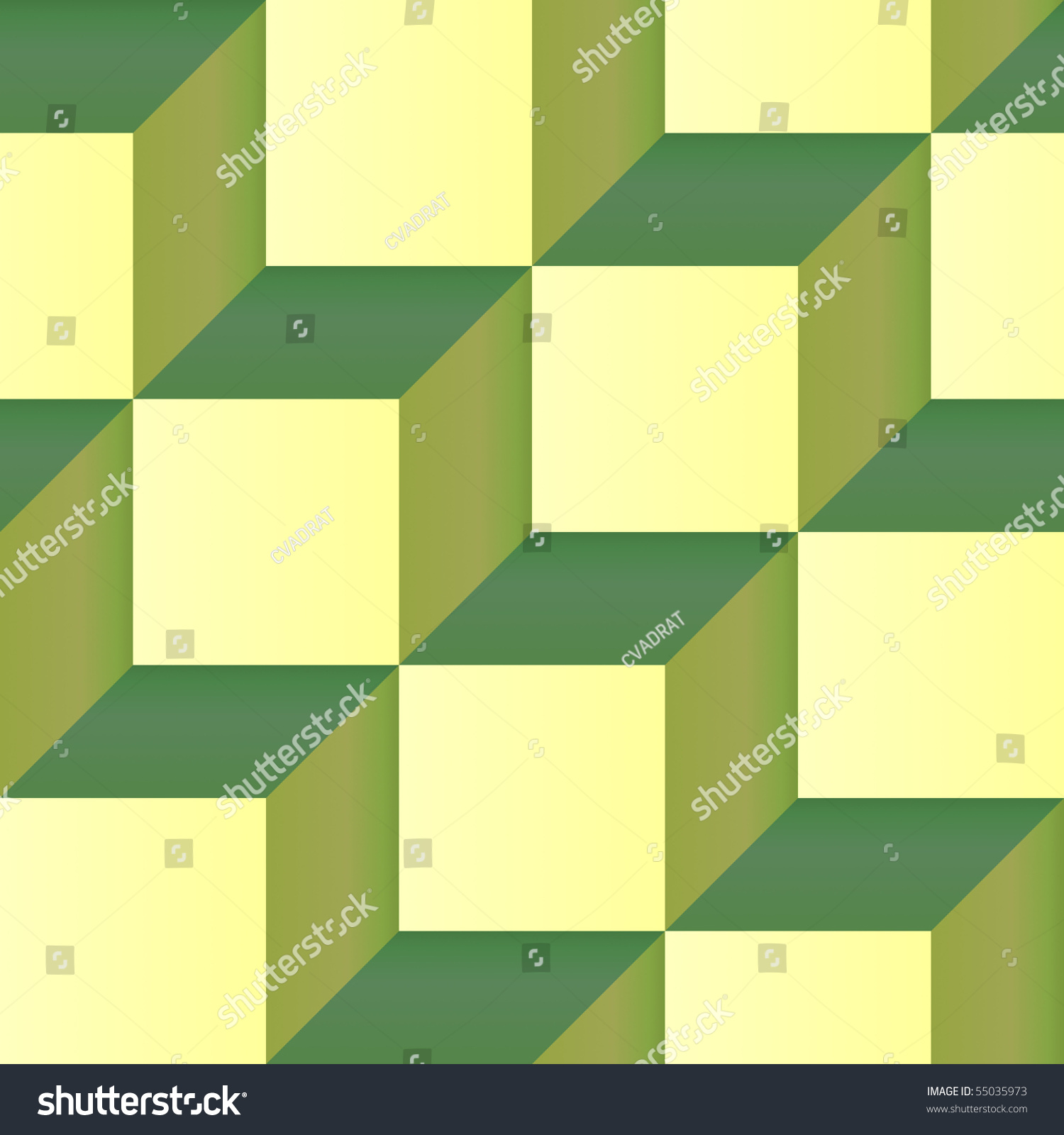 Op Art Stair Cubes 02 Seamless Stock Photo 55035973 : Shutterstock