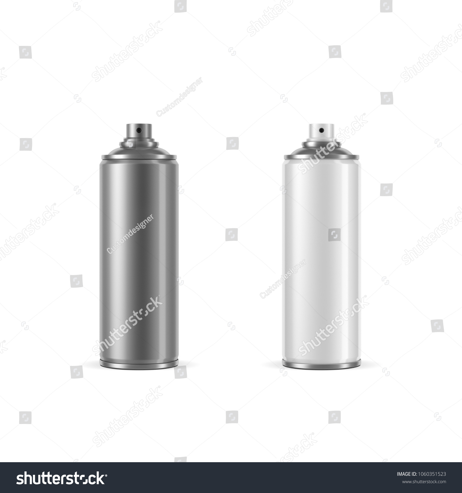 Open Deodorant Spray Bottle Mockup Antiperspirant Stock Illustration ...