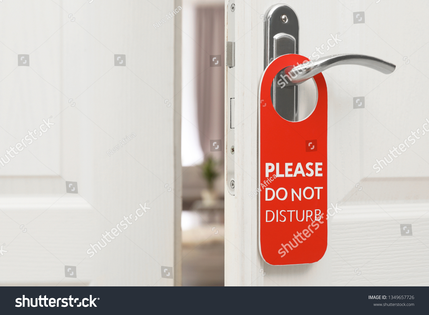 Open Door Sign Please Do Not Stock Photo 1349657726 | Shutterstock