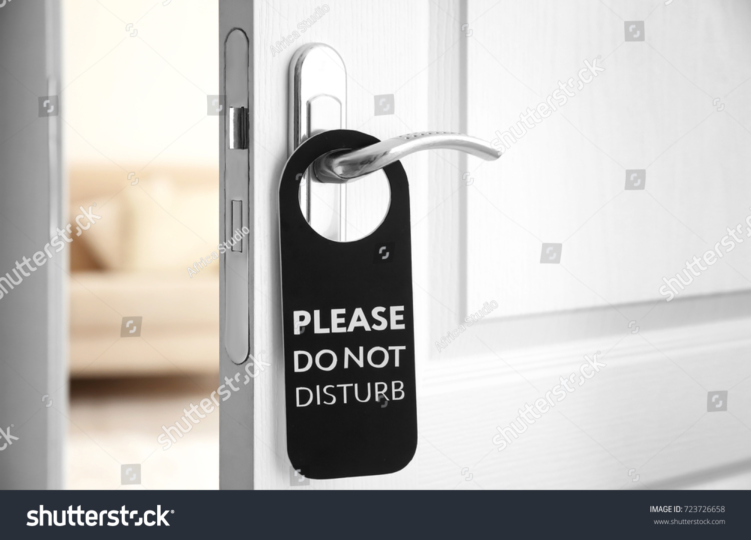 Open Door Sign Please Do Not Stock Photo 723726658 | Shutterstock