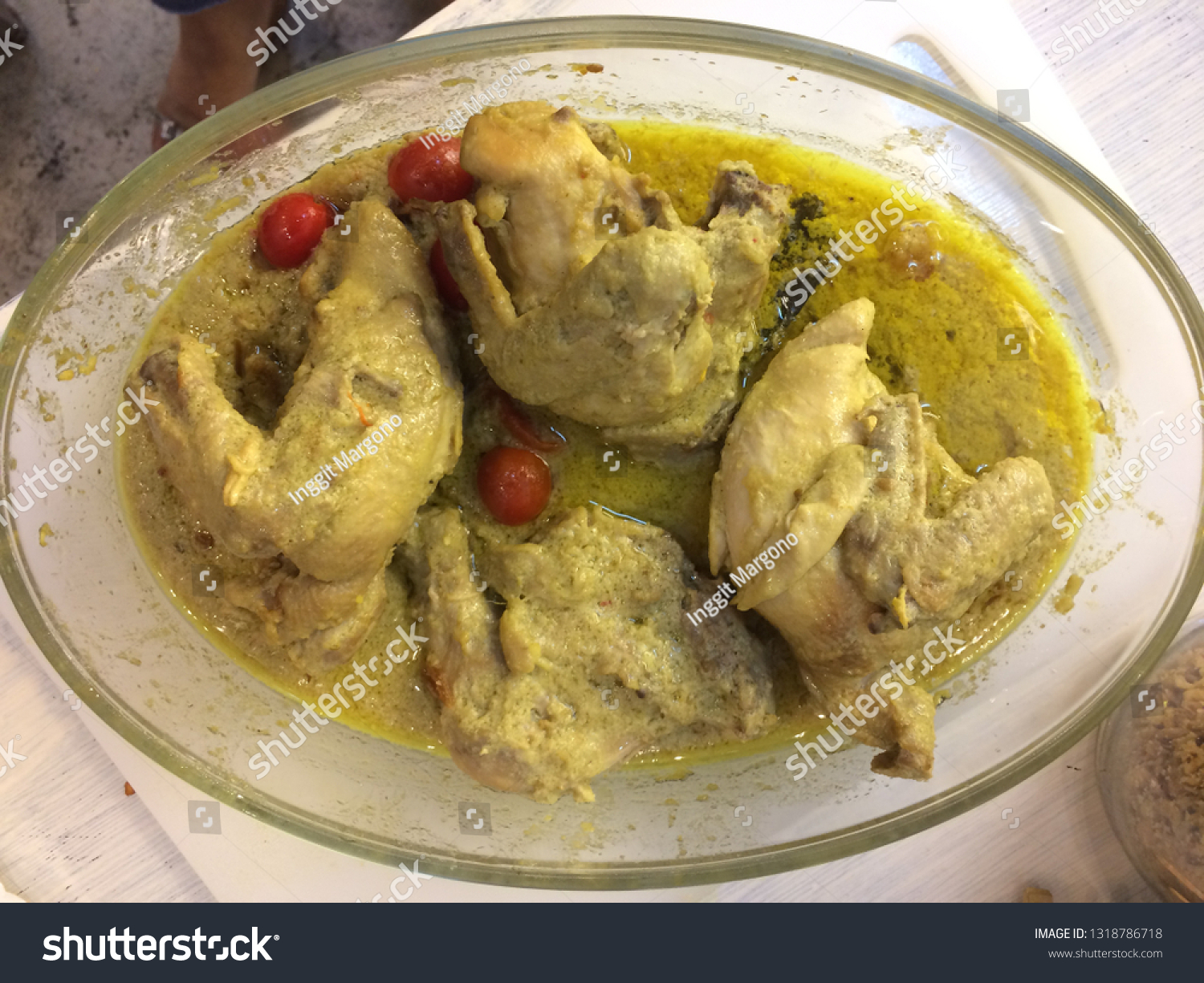 Opor Ayam Indonesian Food Stock Photo Edit Now