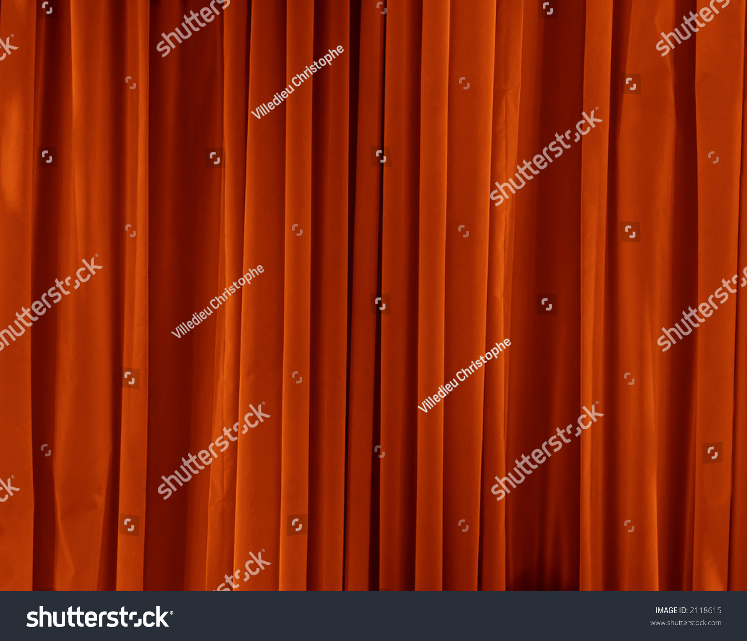 Orange Drapes Satin Velvet Light Effect Stock Photo Edit Now 2118615