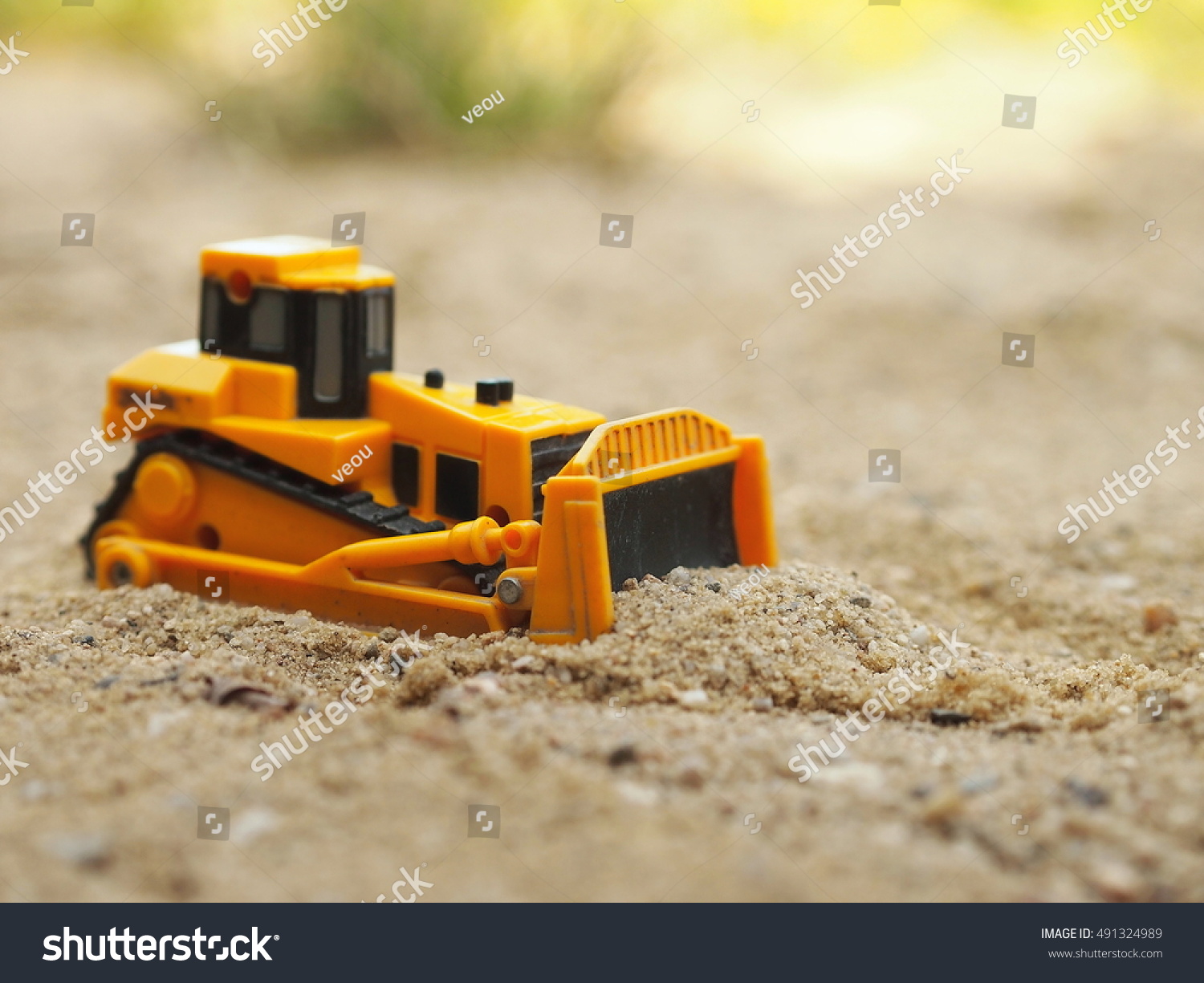 sandpit excavator toy