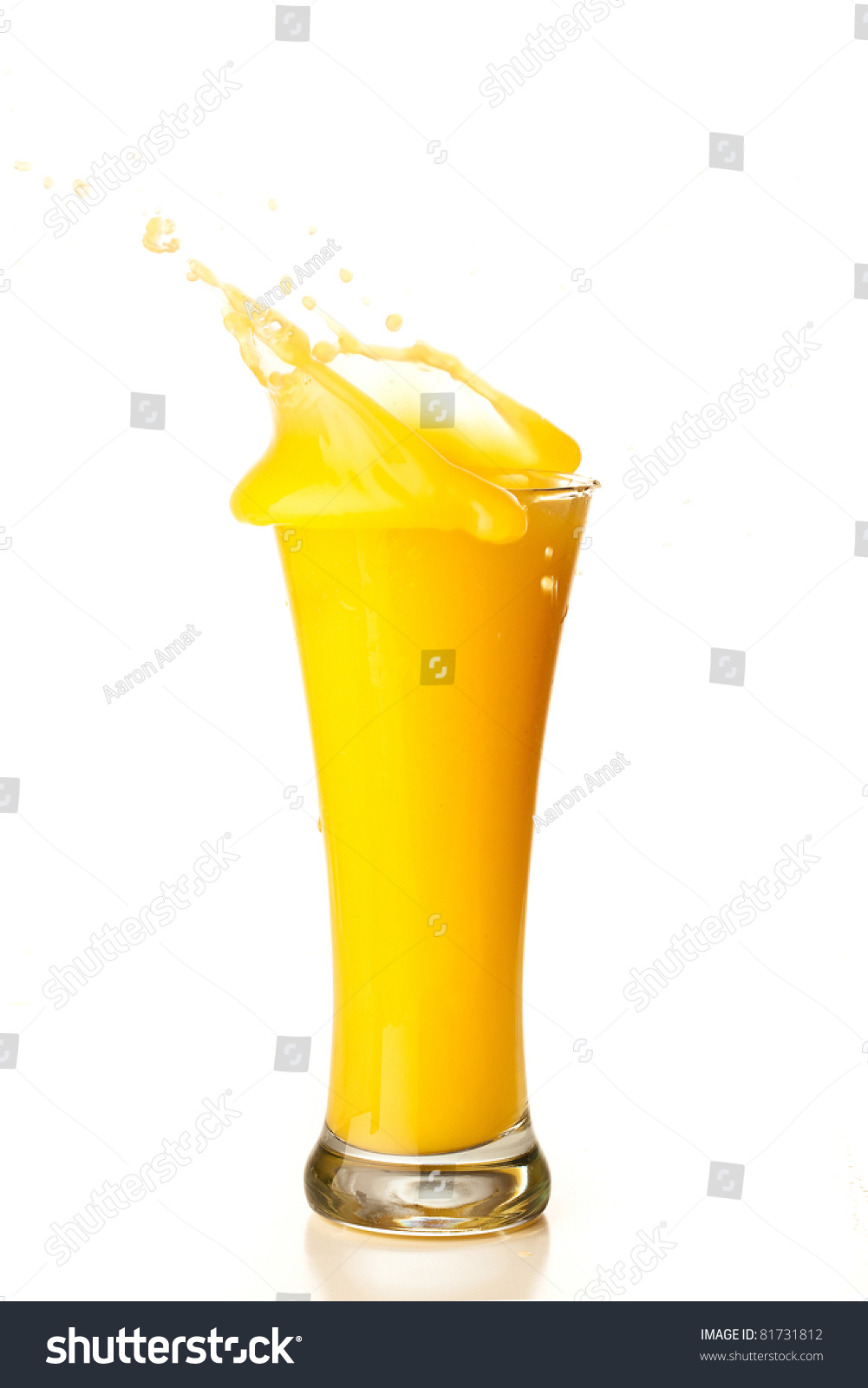 Orange Juice Splash Stock Photo (edit Now) 81731812