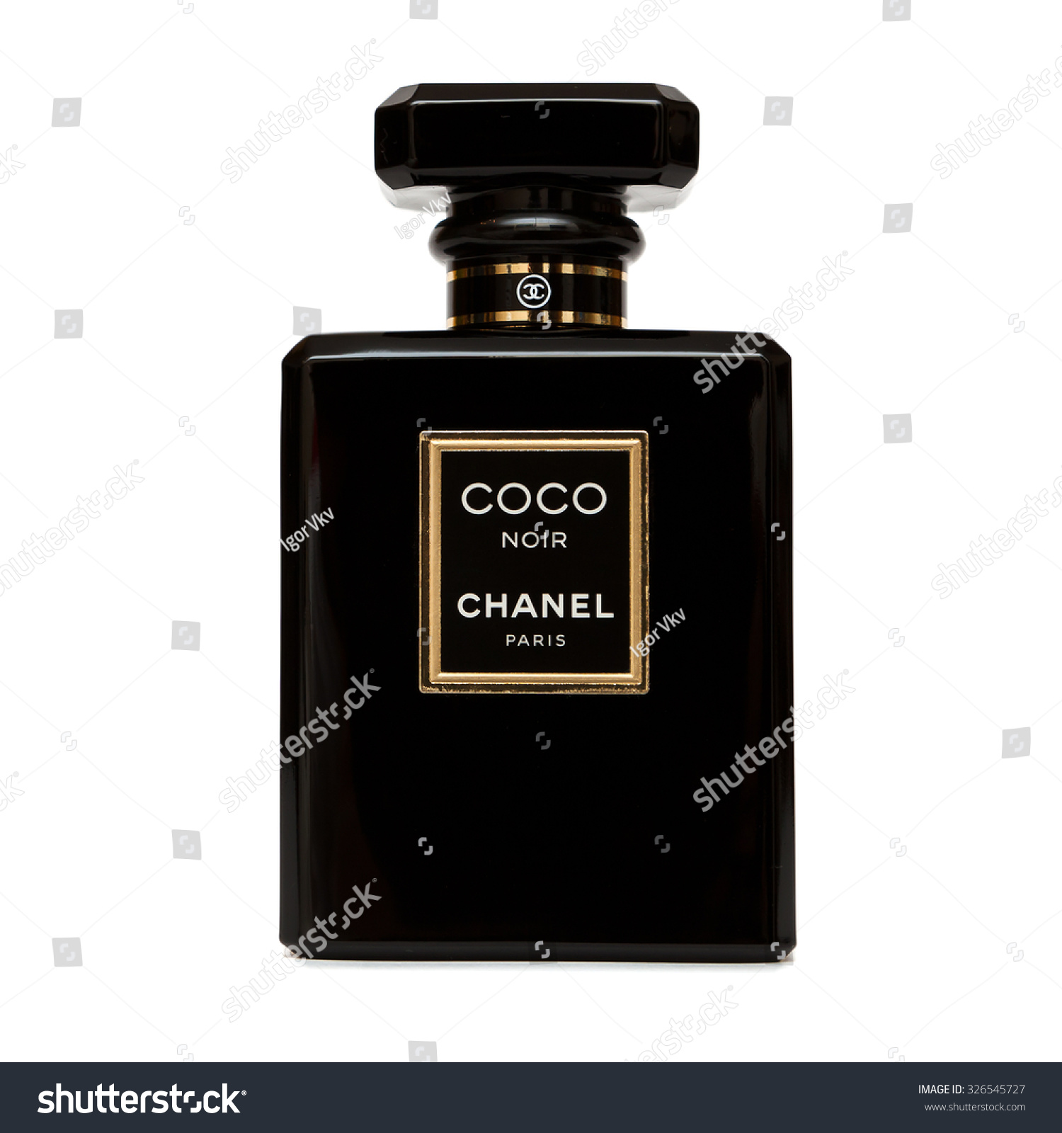 Orenburg, Russia - October 11, 2015: Coco Chanel Noir (Black) Perfume ...