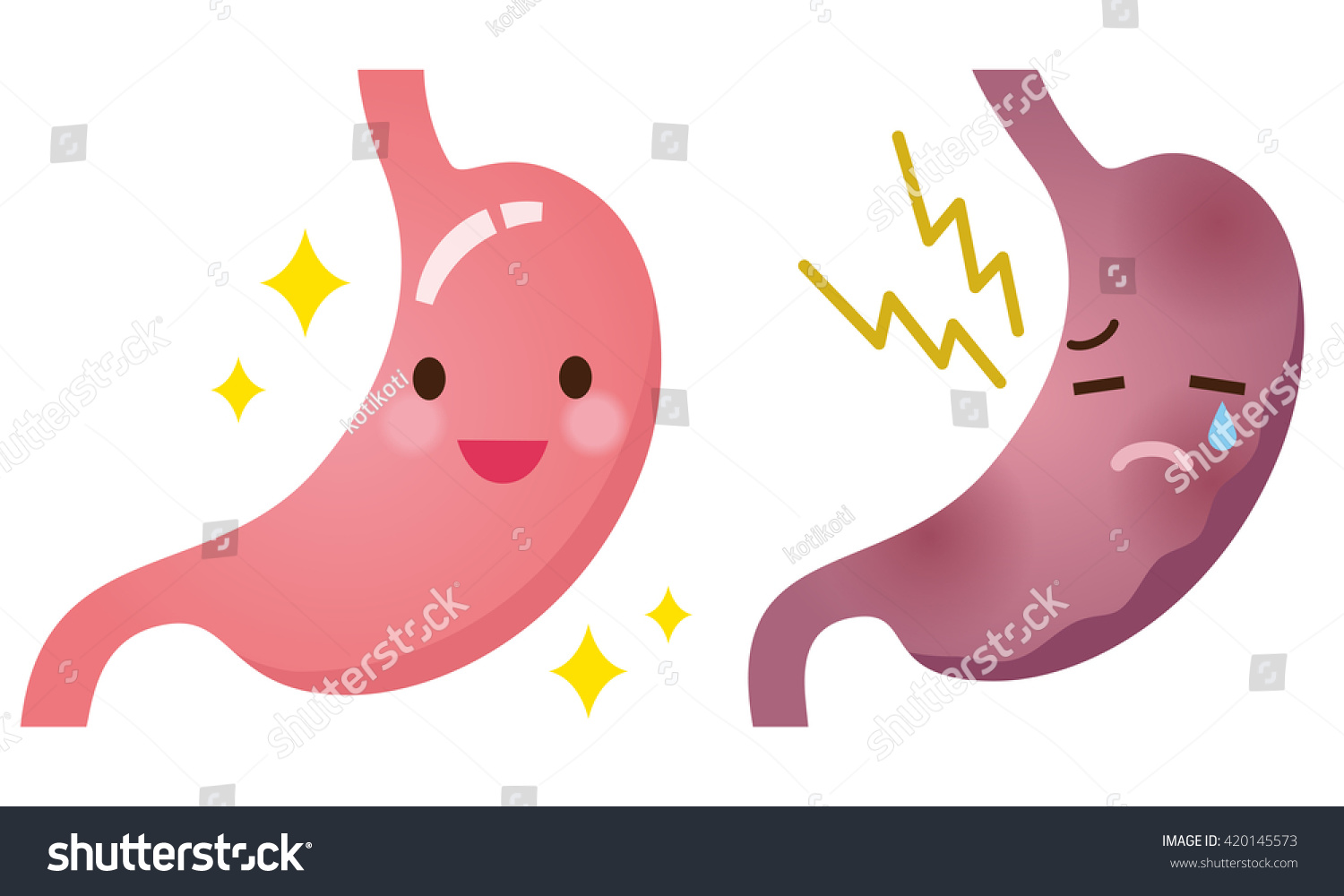 Organ Cute Illustration Stock Illustration 420145573 | Shutterstock