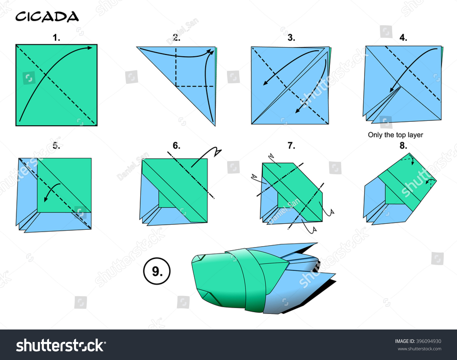 Paper folding terms