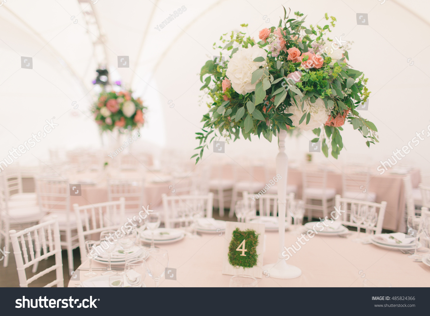 Original Wedding Decor Ideas Wedding Round Stock Photo Edit Now