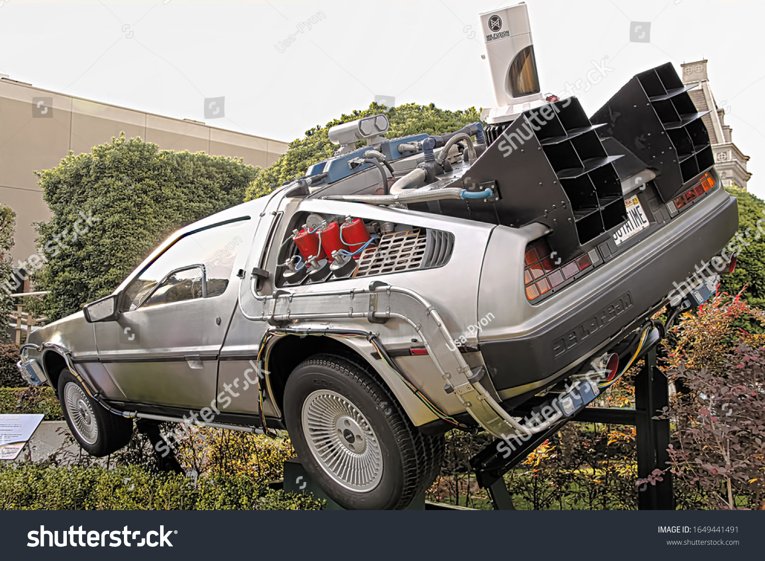 car from back to the future movie