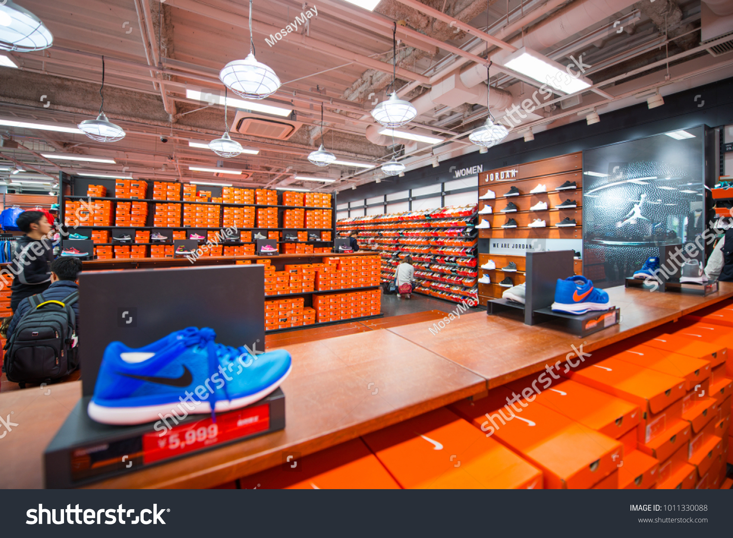 Osaka Japan November 16 2017 Nike Stock 