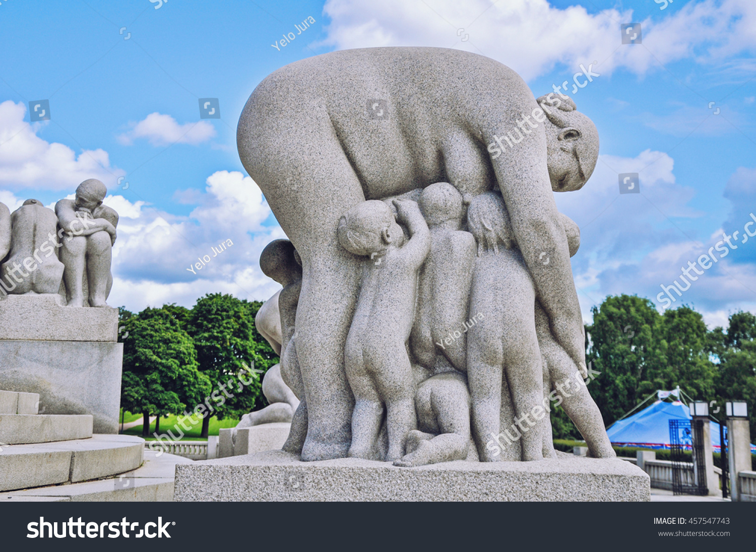 Oslo Norway Sculpture By Gustav Vigeland Stockfoto Jetzt Bearbeiten 457547743 8711