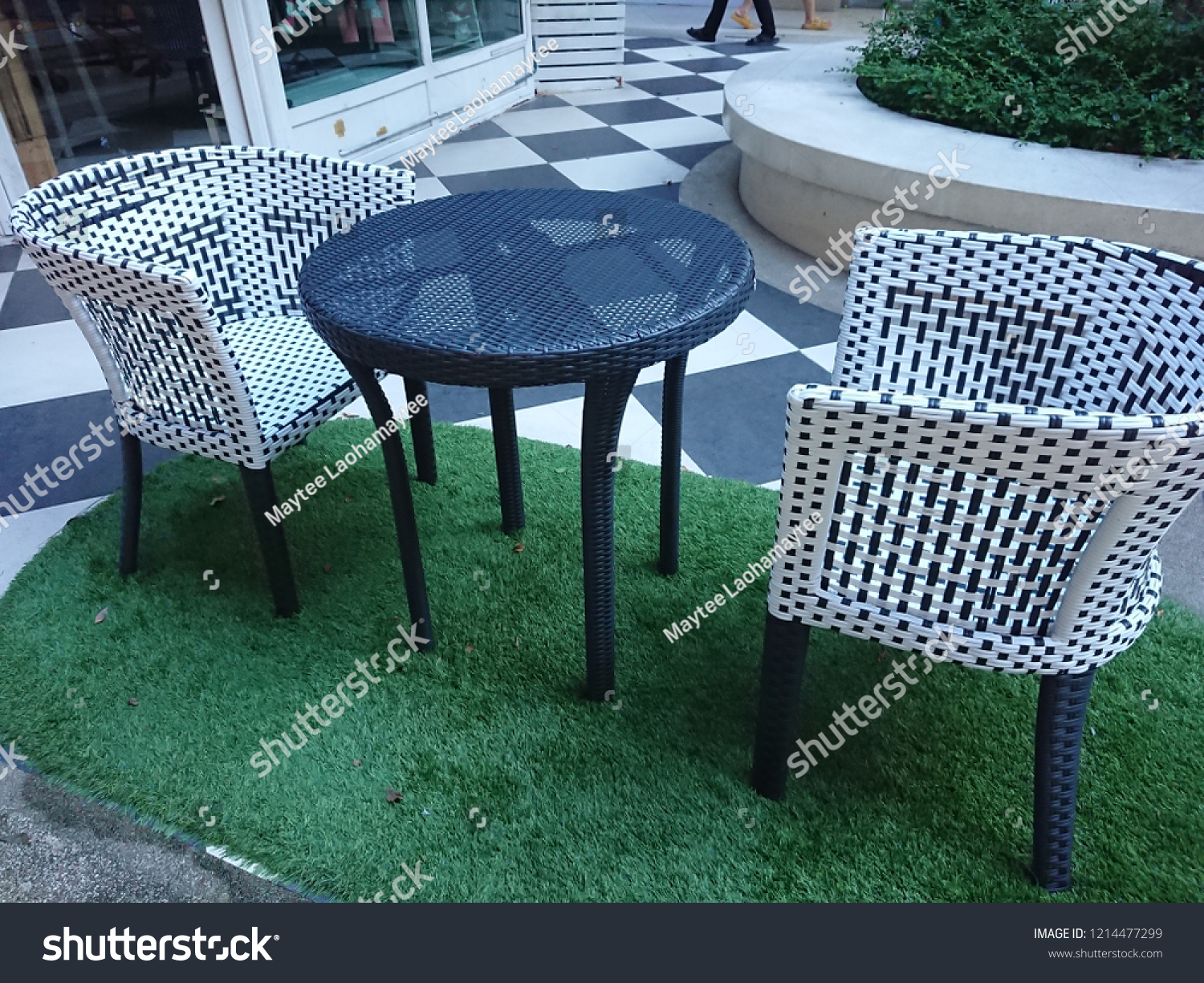 Outdoor chair and table bangkok thailand