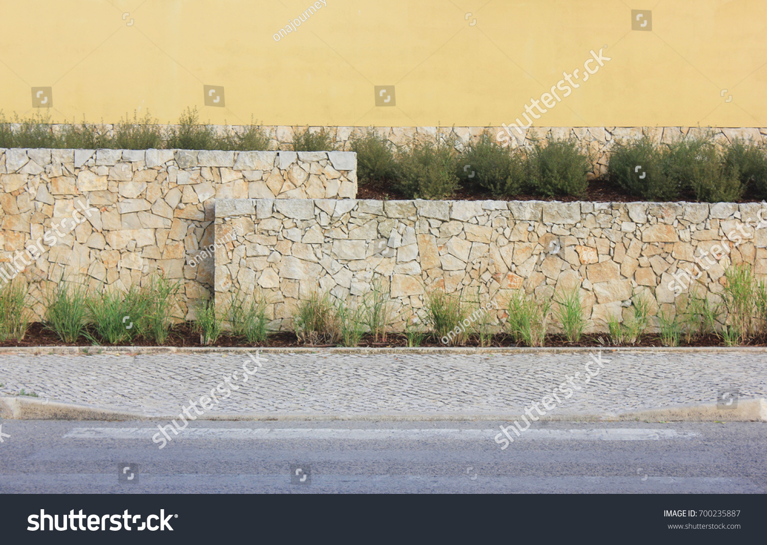 Outdoor Creative Decorative Building Wall Green Buildings