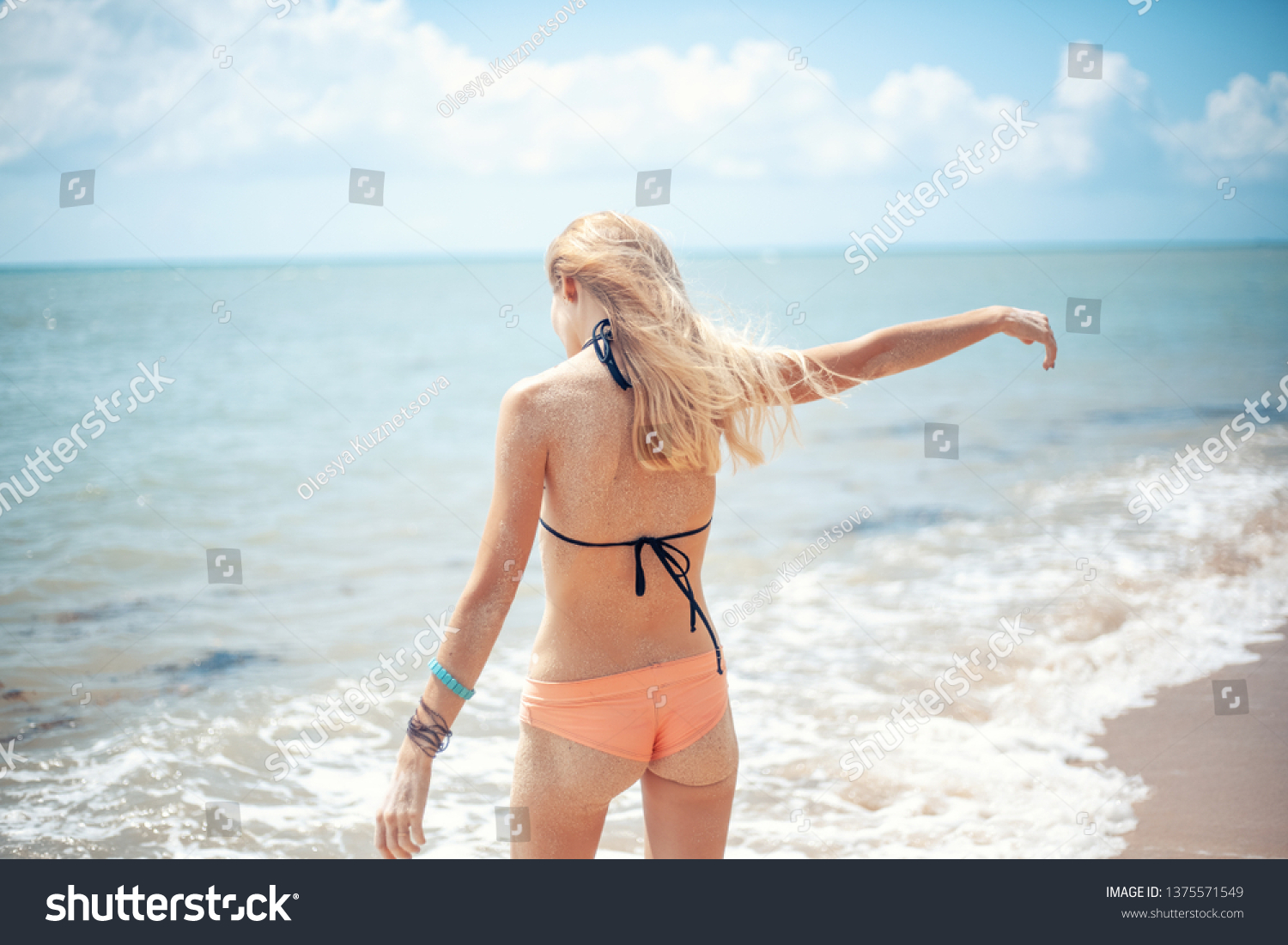 Blonde nude beach