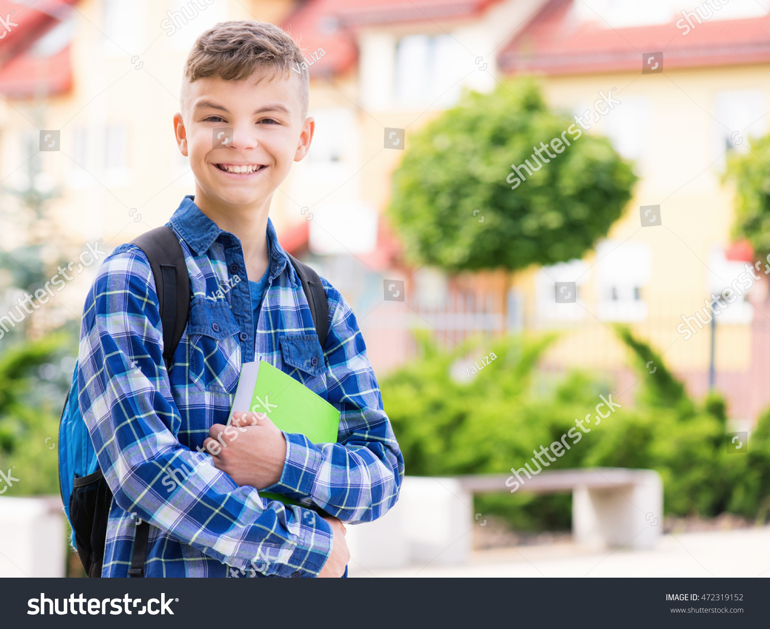 Outdoor Portrait Happy Teen Boy 1214 Stock Photo (Edit Now) 472319152