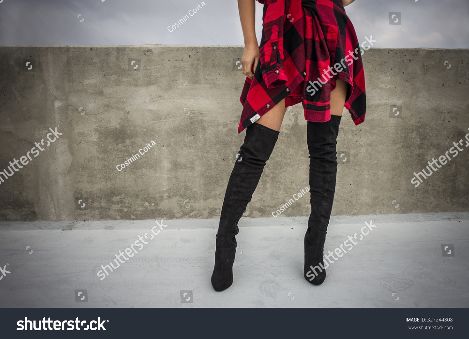2,566 Black knee high boots Images, Stock Photos & Vectors | Shutterstock
