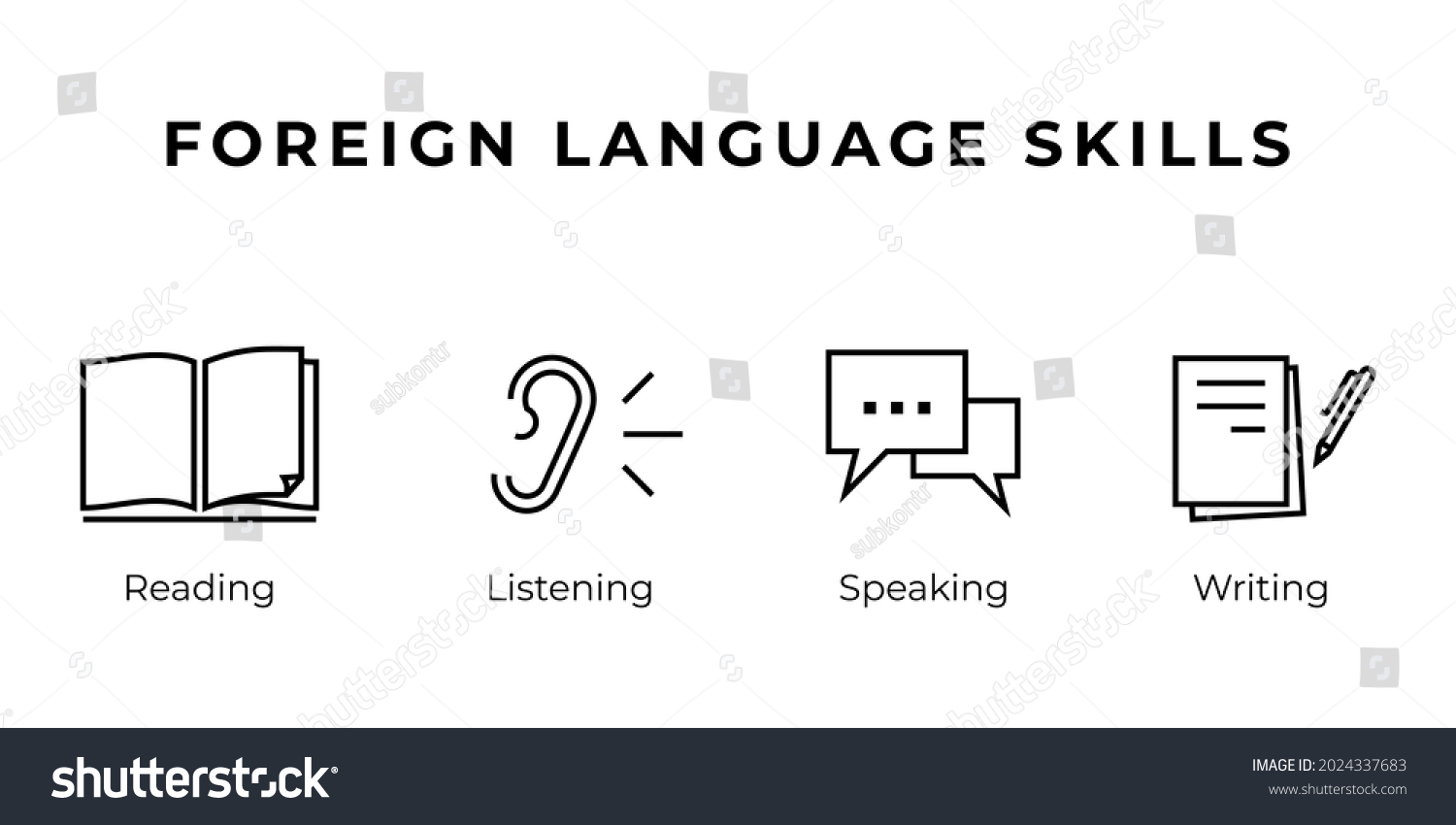 17,310 Language skills Images, Stock Photos & Vectors | Shutterstock