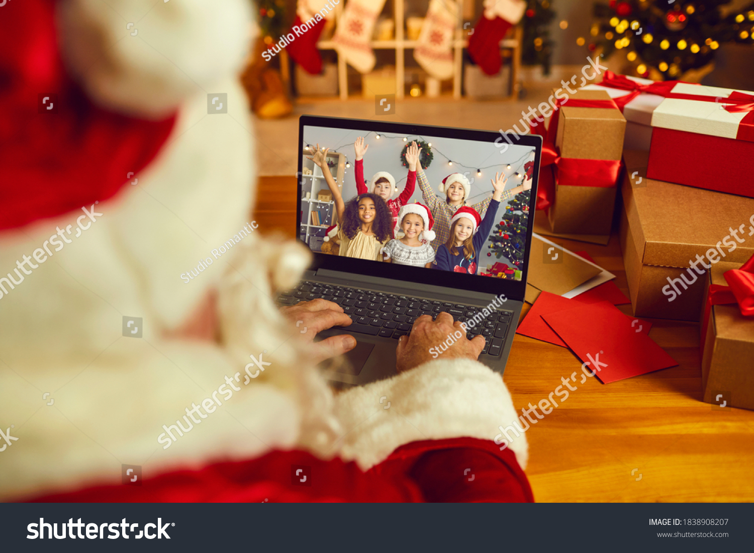 video call father christmas