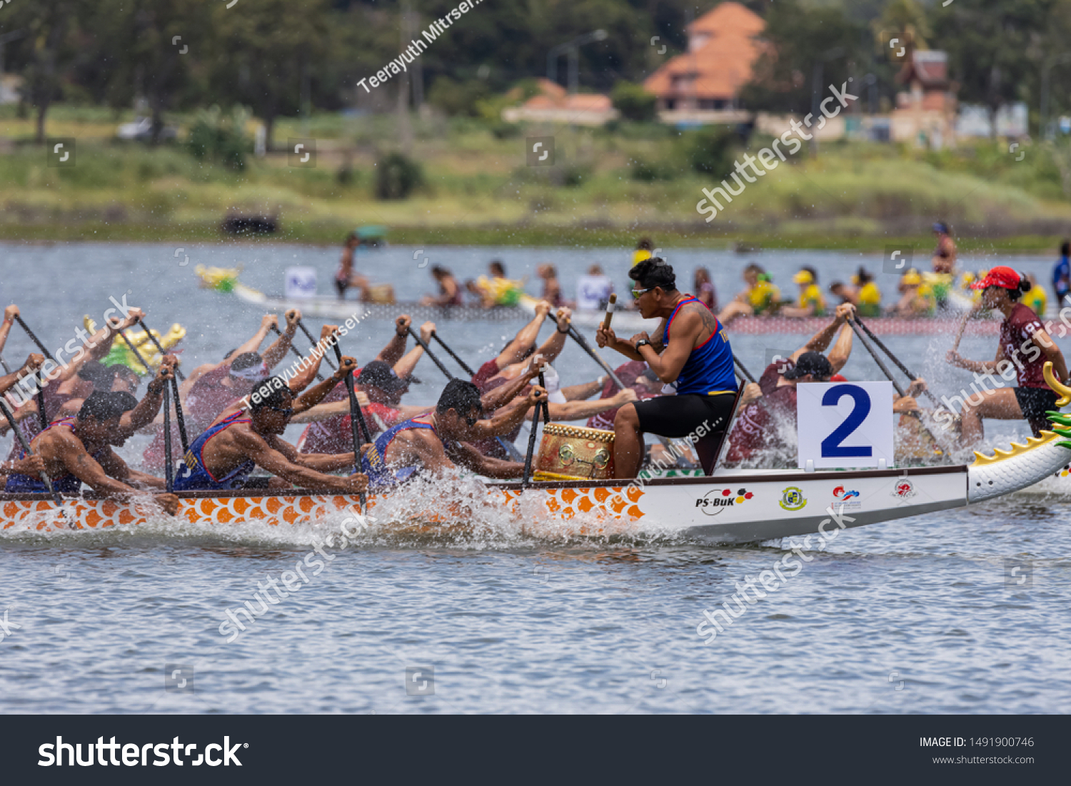 Overview 14th Idbf World Dragon Boat Stock Photo 1491900746 Shutterstock