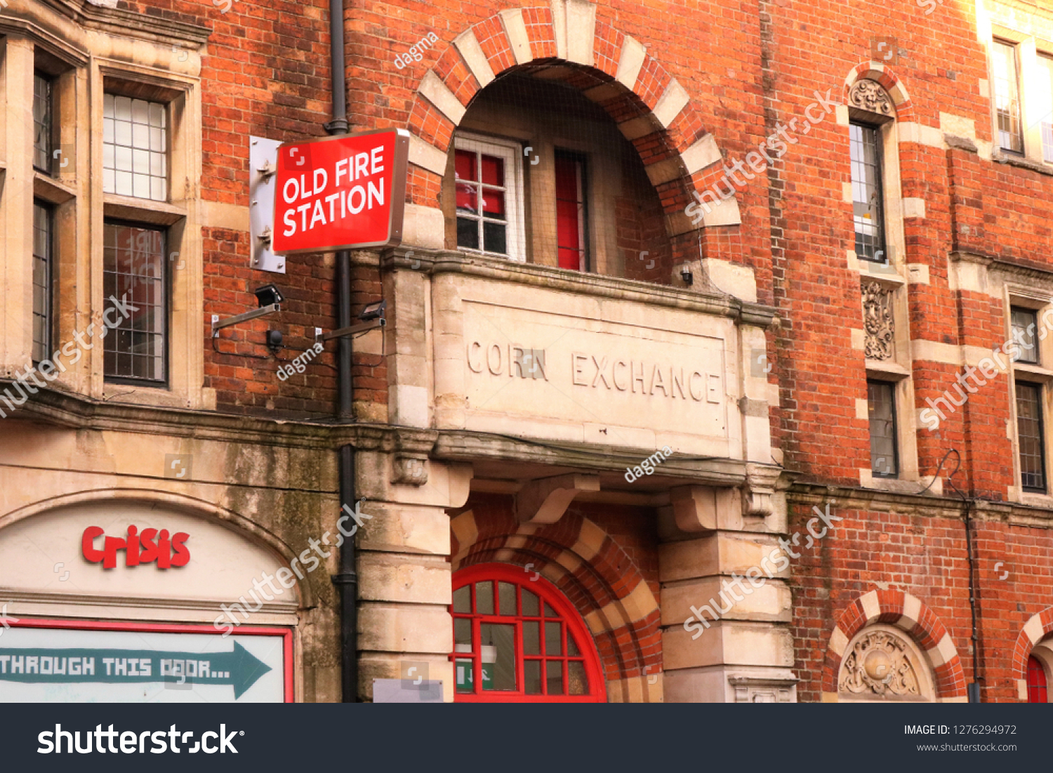 Oxford Uk Old Fire Station Stock Photo Edit Now