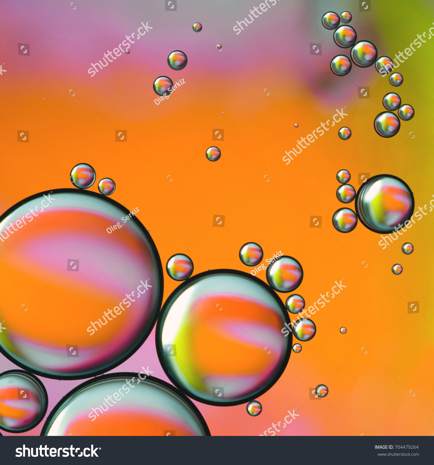 Oxygen Abstract Macro Photography Stock Photo (Edit Now) 704479264