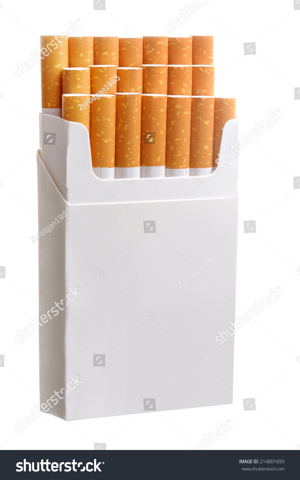 Pack Cigarettes Stock Photo 214801693 | Shutterstock